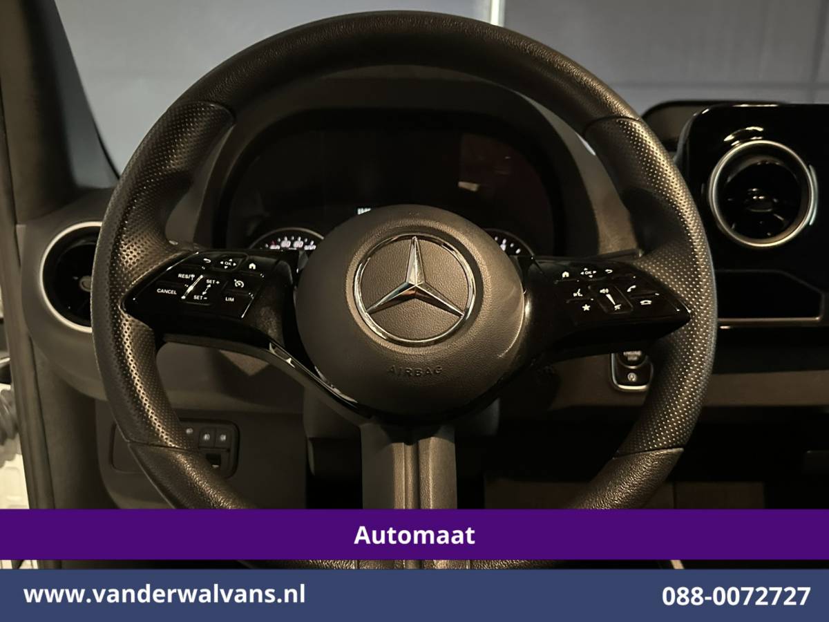 Mercedes-Benz Sprinter Mercedes-Benz Sprinter 317 CDI 170pk 9G-Tronic Automaat L2H2 Euro6 Airco | Camera | Navigatie | LED | Cruisecontrol Stoelverwarming, Chauffeursstoel, Parkeersensoren, Bijrijdersbank