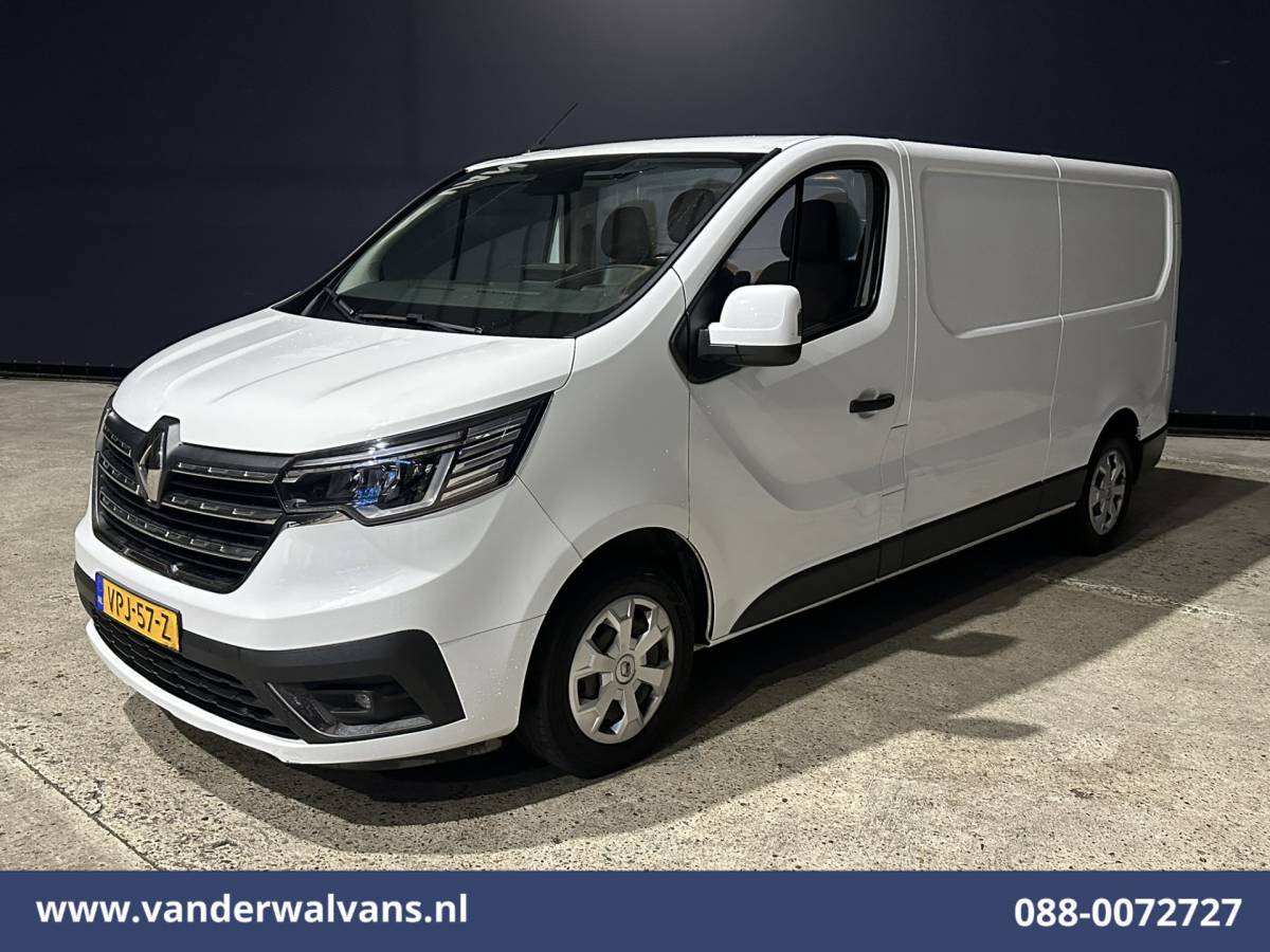 Renault Trafic Renault Trafic 2.0 dCi 131pk L2H1 Euro6 Airco | Navigatie | LED | Apple Carplay | Cruisecontrol | Parkeersensoren 2500kg trekvermogen, Bijrijdersbank