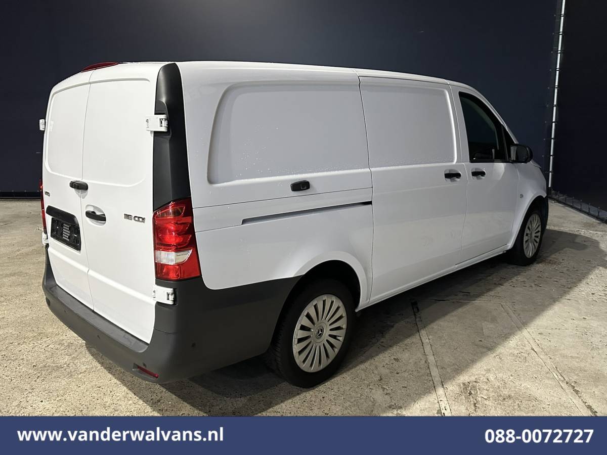 Mercedes-Benz Vito Mercedes-Benz Vito 116 CDI 164pk 2025 Model L2H1 Euro6 Airco | Camera | Navigatie | Cruisecontrol | Stoelverwarming Parkeersensoren, Bijrijdersbank