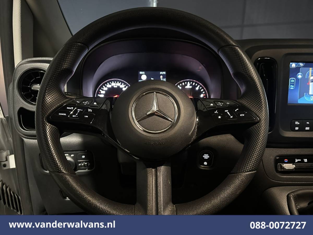 Mercedes-Benz Vito Mercedes-Benz Vito 116 CDI 164pk 2025 Model L2H1 Euro6 Airco | Camera | Navigatie | Cruisecontrol | Stoelverwarming Parkeersensoren, Bijrijdersbank