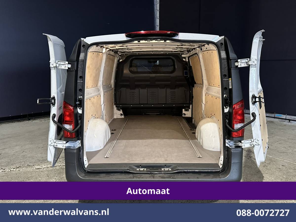 Mercedes-Benz Vito Mercedes-Benz Vito 116 CDI 164pk 9G-Tronic Automaat L3H1 Euro6 Airco | Camera | Navigatie | Cruisecontrol | Apple Carplay Android Auto, Stoelverwarming, Parkeersensoren, Bijrijdersbank