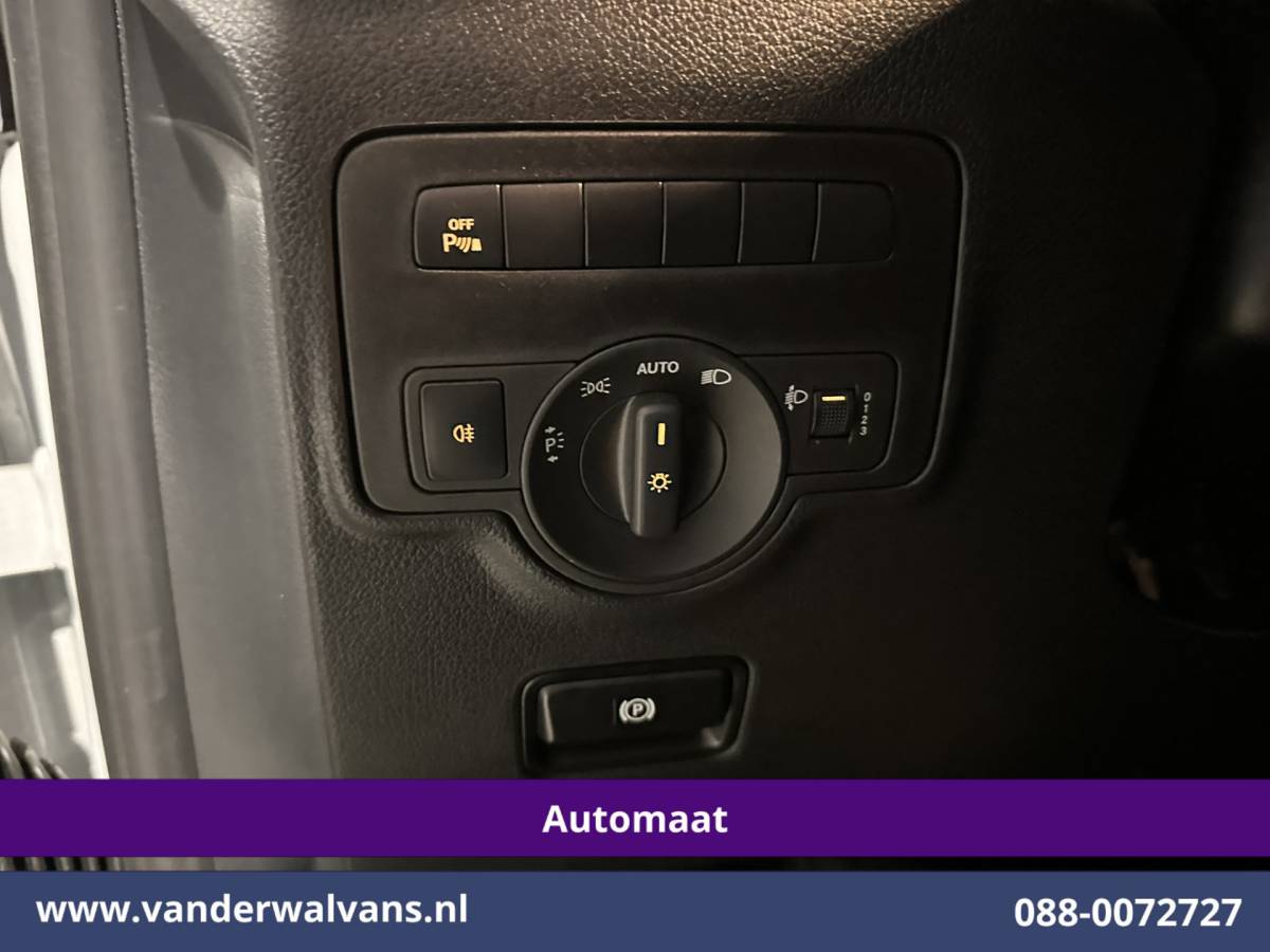 Mercedes-Benz Vito Mercedes-Benz Vito 116 CDI 164pk 9G-Tronic Automaat L3H1 Euro6 Airco | Camera | Navigatie | Cruisecontrol | Apple Carplay Android Auto, Stoelverwarming, Parkeersensoren, Bijrijdersbank