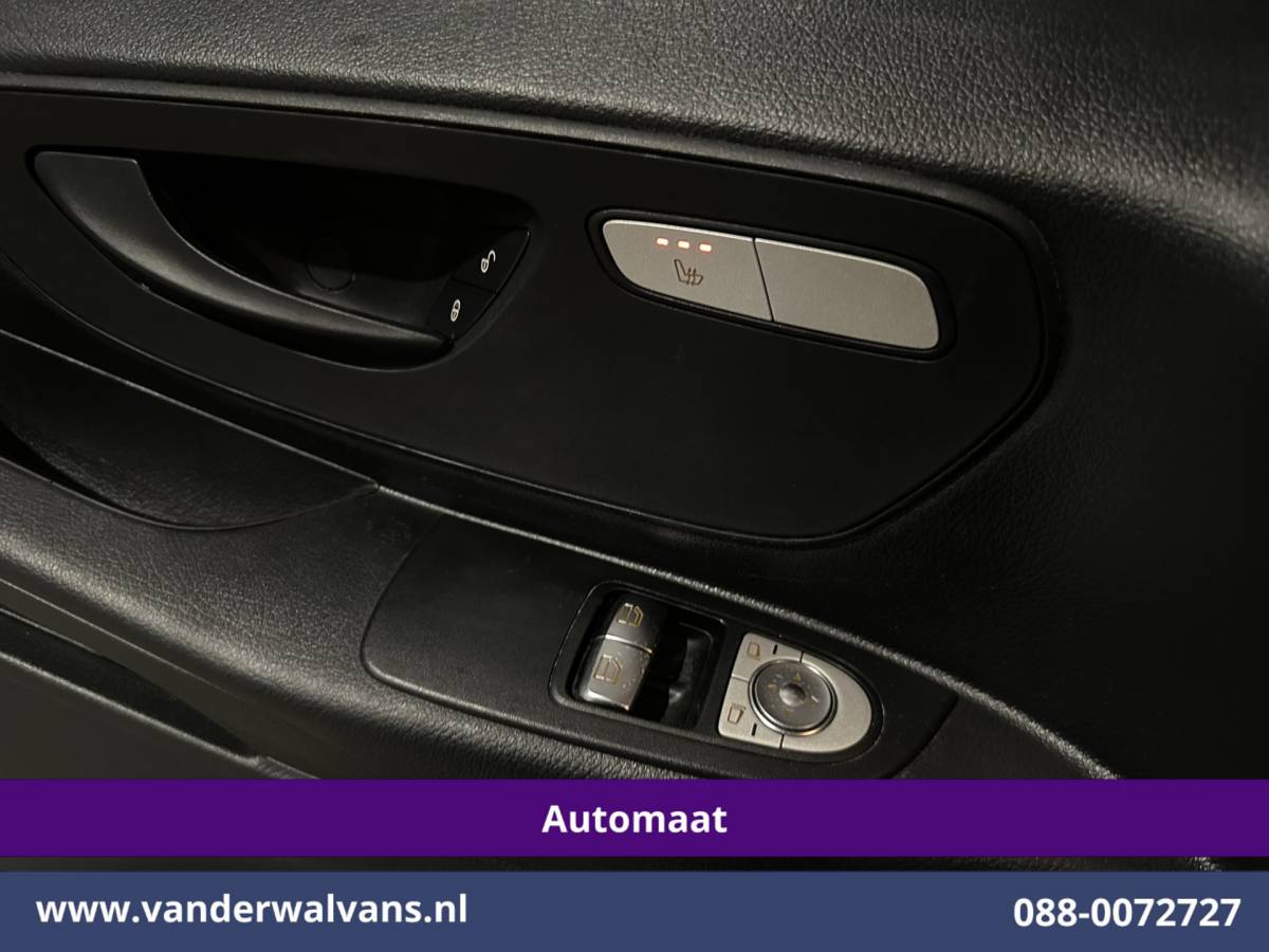 Mercedes-Benz Vito Mercedes-Benz Vito 116 CDI 164pk 9G-Tronic Automaat L3H1 Euro6 Airco | Camera | Navigatie | Cruisecontrol | Apple Carplay Android Auto, Stoelverwarming, Parkeersensoren, Bijrijdersbank