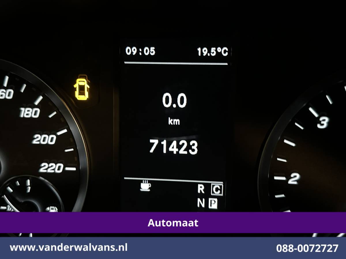 Mercedes-Benz Vito Mercedes-Benz Vito 116 CDI 164pk 9G-Tronic Automaat L3H1 Euro6 Airco | Camera | Navigatie | Cruisecontrol | Apple Carplay Android Auto, Stoelverwarming, Parkeersensoren, Bijrijdersbank