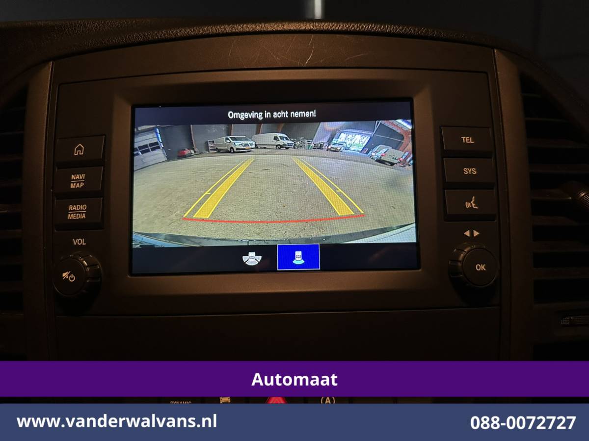 Mercedes-Benz Vito Mercedes-Benz Vito 116 CDI 164pk 9G-Tronic Automaat L3H1 Euro6 Airco | Camera | Navigatie | Cruisecontrol | Apple Carplay Android Auto, Stoelverwarming, Parkeersensoren, Bijrijdersbank