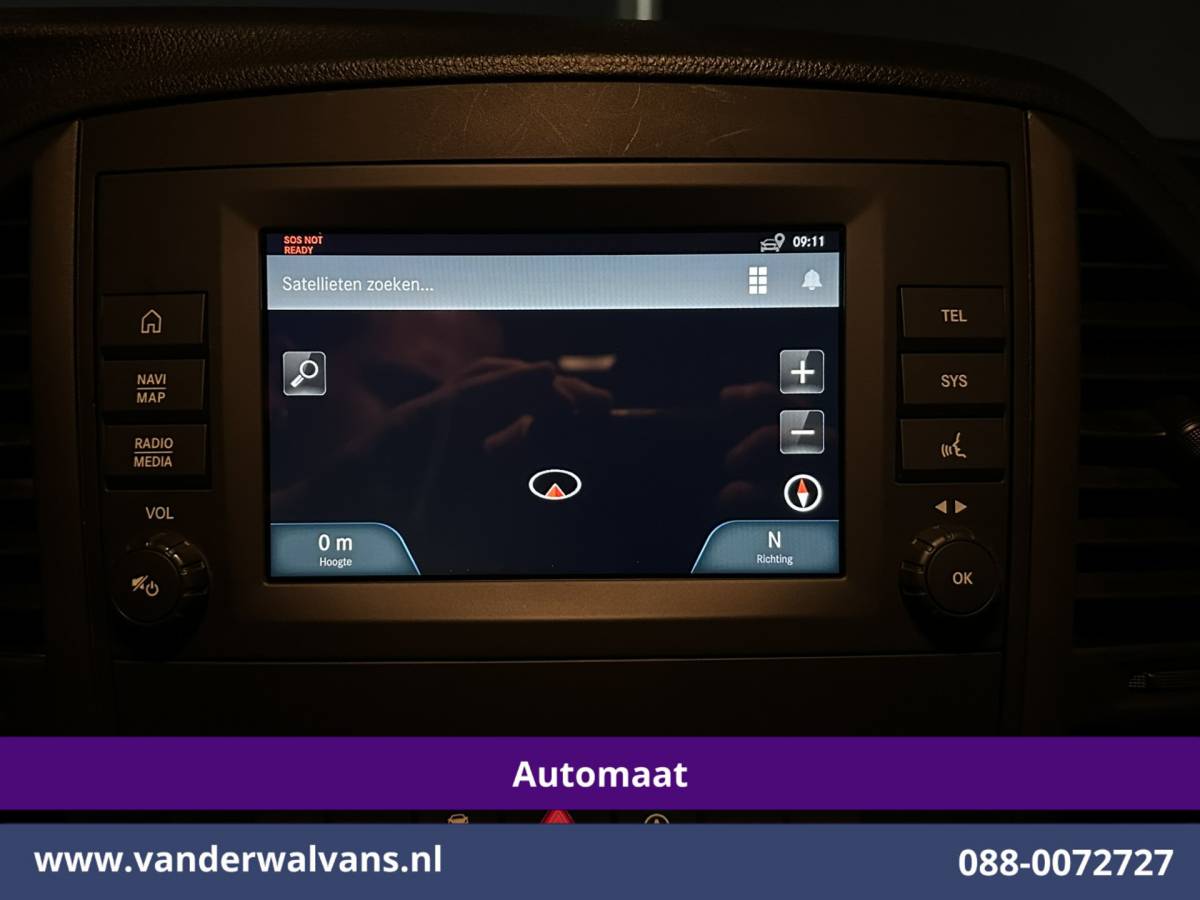 Mercedes-Benz Vito Mercedes-Benz Vito 116 CDI 164pk 9G-Tronic Automaat L3H1 Euro6 Airco | Camera | Navigatie | Cruisecontrol | Apple Carplay Android Auto, Stoelverwarming, Parkeersensoren, Bijrijdersbank