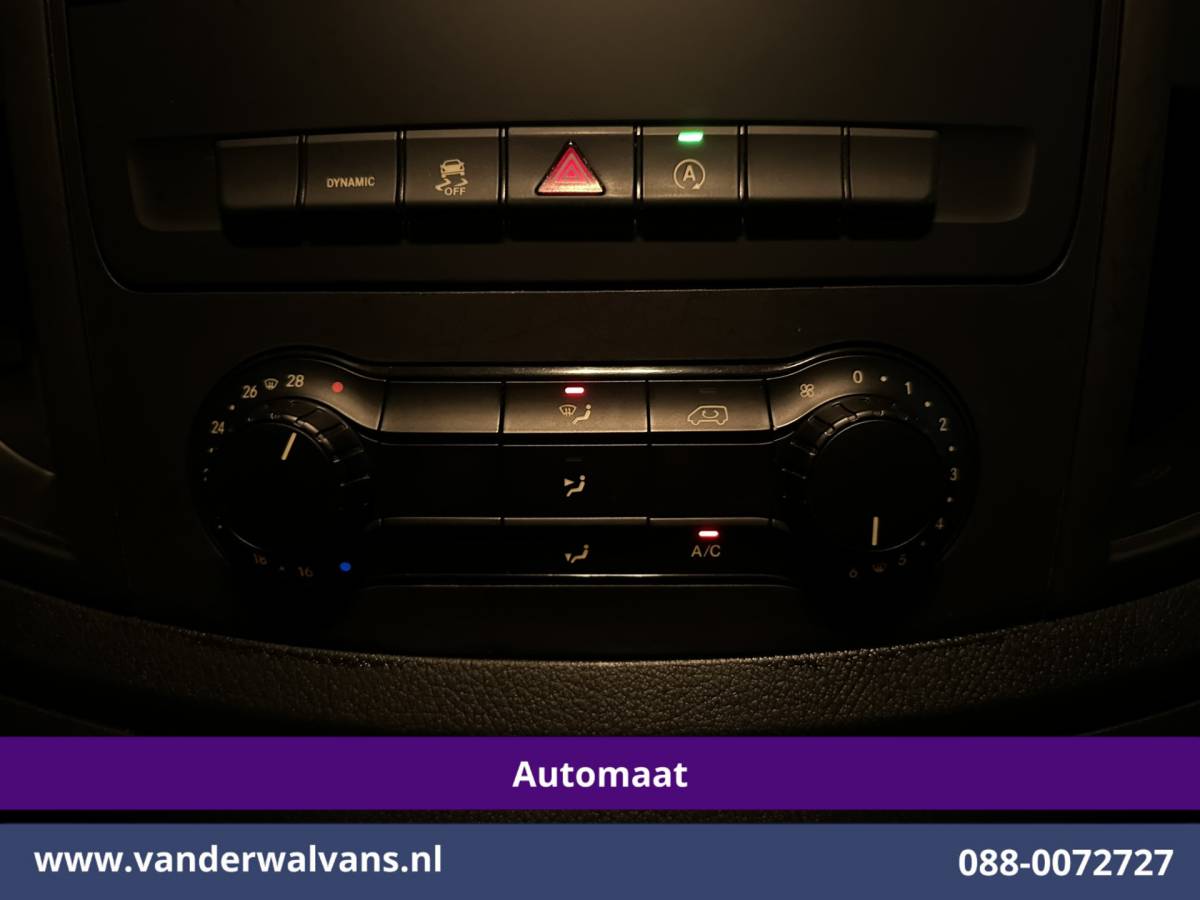 Mercedes-Benz Vito Mercedes-Benz Vito 116 CDI 164pk 9G-Tronic Automaat L3H1 Euro6 Airco | Camera | Navigatie | Cruisecontrol | Apple Carplay Android Auto, Stoelverwarming, Parkeersensoren, Bijrijdersbank