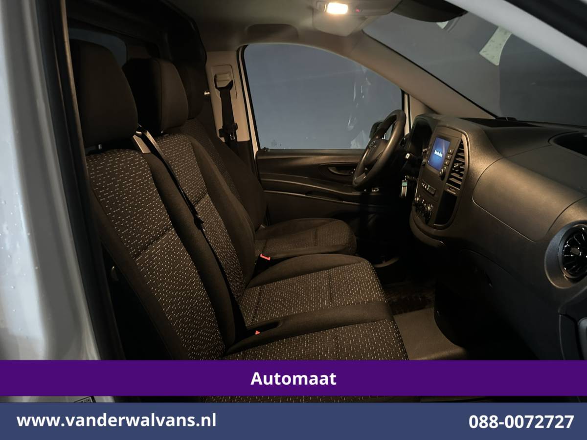 Mercedes-Benz Vito Mercedes-Benz Vito 116 CDI 164pk 9G-Tronic Automaat L3H1 Euro6 Airco | Camera | Navigatie | Cruisecontrol | Apple Carplay Android Auto, Stoelverwarming, Parkeersensoren, Bijrijdersbank