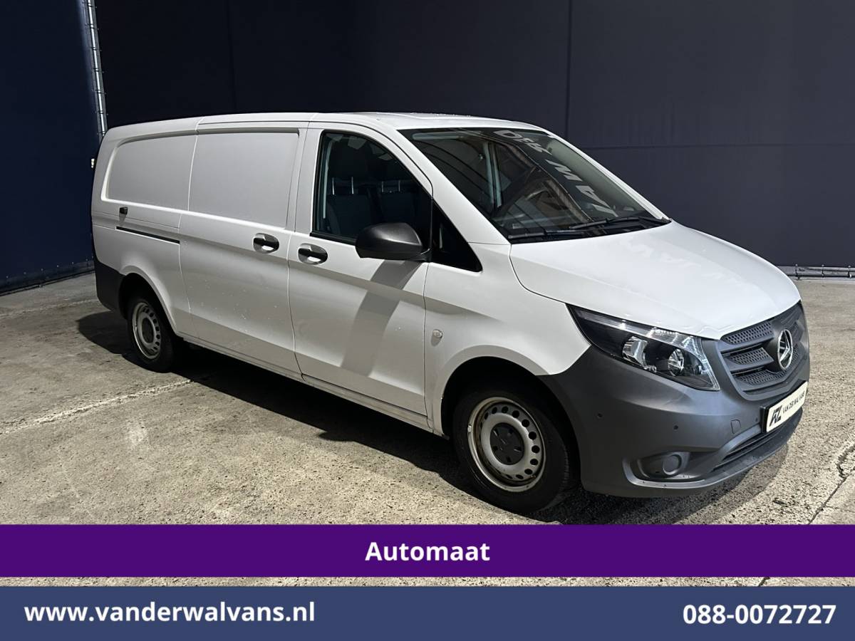 Mercedes-Benz Vito Mercedes-Benz Vito 116 CDI 164pk 9G-Tronic Automaat L3H1 Euro6 Airco | Camera | Navigatie | Cruisecontrol | Apple Carplay Android Auto, Stoelverwarming, Parkeersensoren, Bijrijdersbank