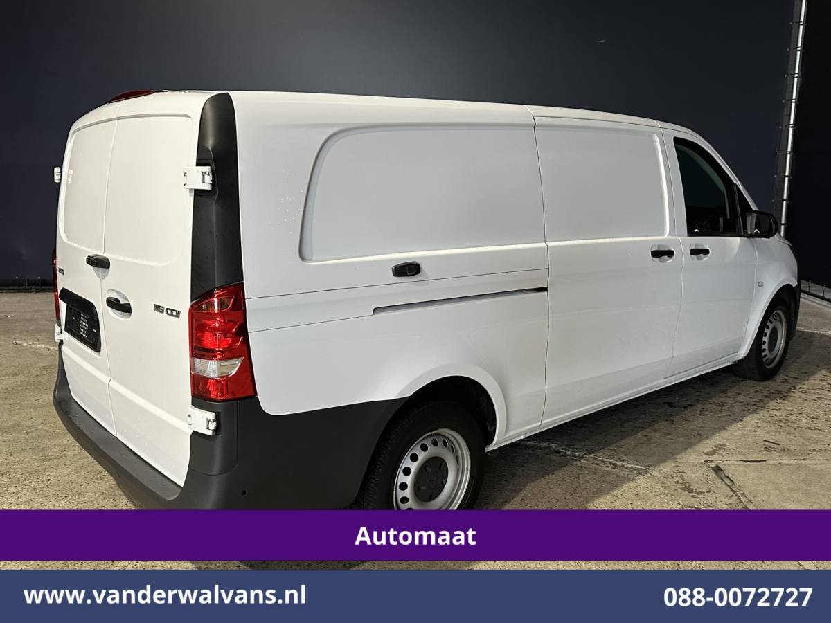Mercedes-Benz Vito Mercedes-Benz Vito 116 CDI 164pk 9G-Tronic Automaat L3H1 Euro6 Airco | Camera | Navigatie | Cruisecontrol | Apple Carplay Android Auto, Stoelverwarming, Parkeersensoren, Bijrijdersbank
