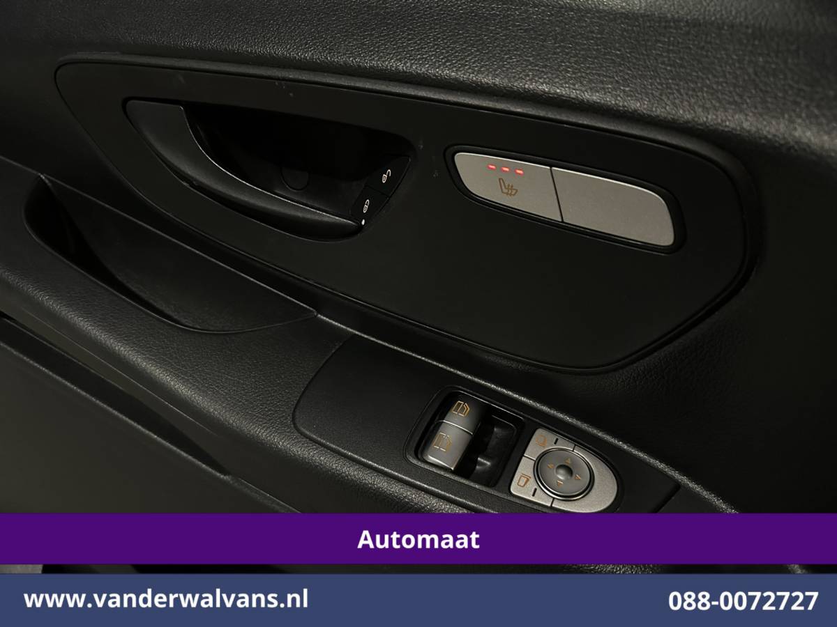 Mercedes-Benz Vito Mercedes-Benz Vito 116 CDI 164pk 9G-Tronic Automaat L3H1 Euro6 Airco | Camera | Navigatie | Cruisecontrol | Apple Carplay Android Auto, Stoelverwarming, Parkeersensoren, Bijrijdersbank