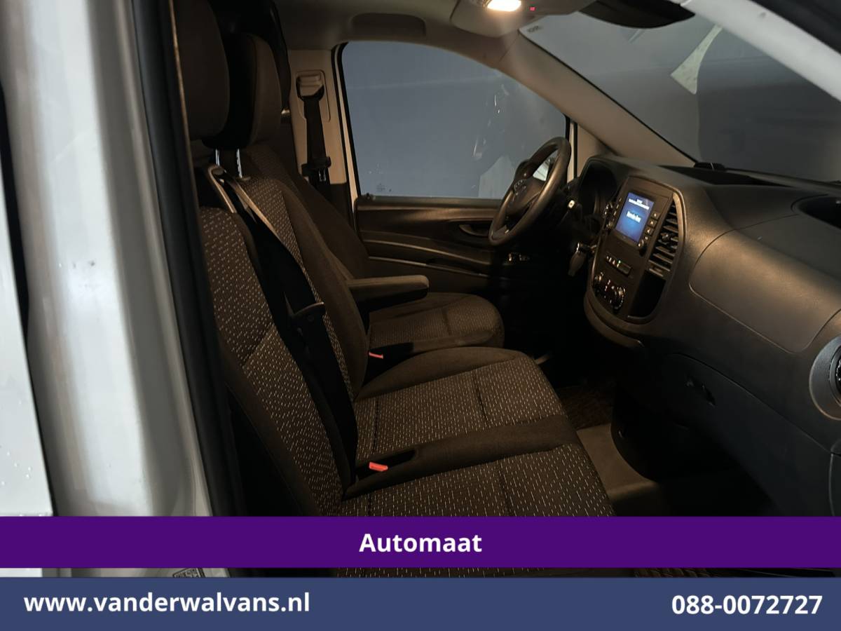 Mercedes-Benz Vito Mercedes-Benz Vito 116 CDI 164pk 9G-Tronic Automaat L3H1 Euro6 Airco | Camera | Navigatie | Cruisecontrol | Apple Carplay Android Auto, Stoelverwarming, Parkeersensoren, Bijrijdersbank