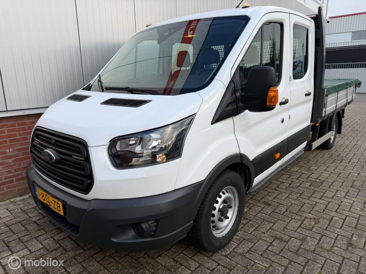 Ford Transit Ford Transit 350 2.0 TDCI L3H1 DC|60.849KM|Trekhaak|Airco