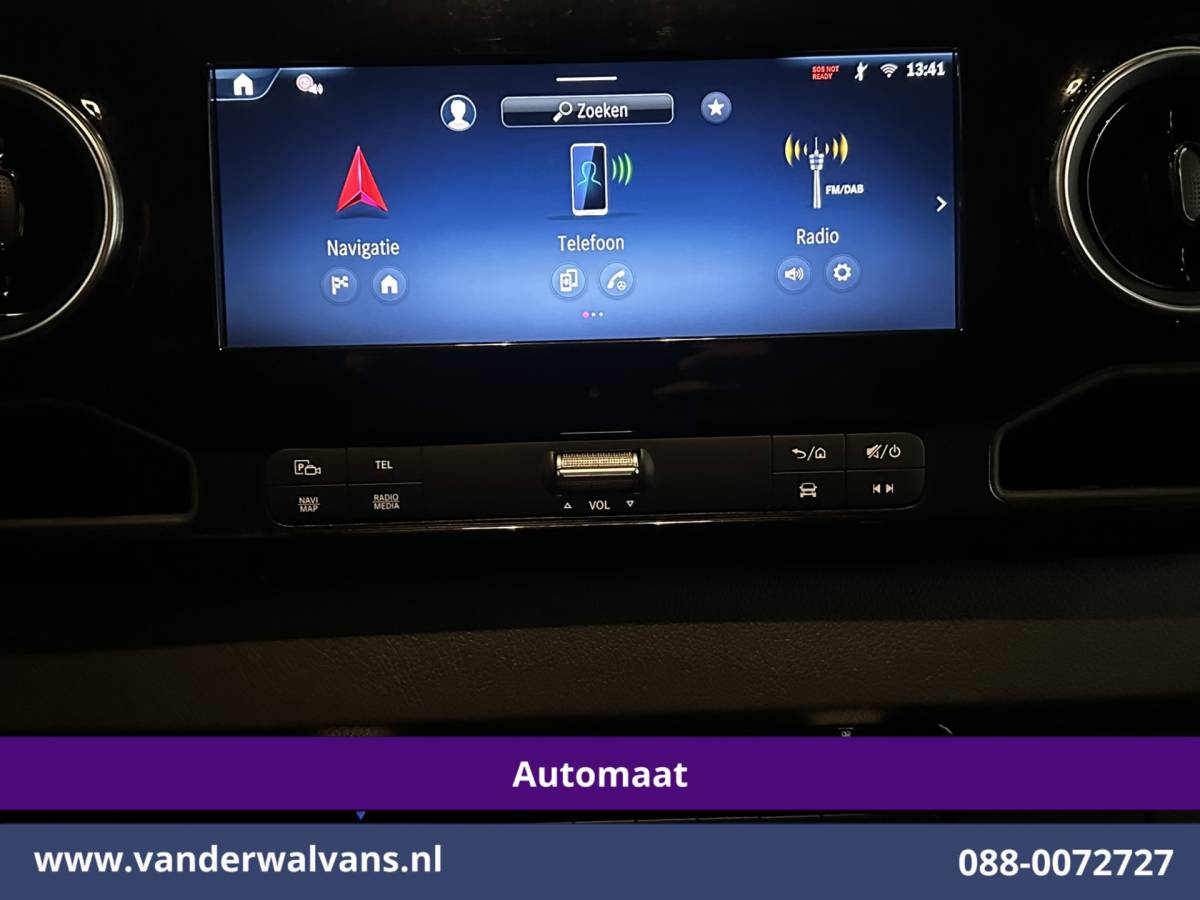 Mercedes-Benz Sprinter Mercedes-Benz Sprinter 317 CDI 170pk 9G-Tronic Automaat L2H2 Euro6 Airco | Camera | Navigatie | LED | Cruisecontrol | Stoelverwarming Chauffeursstoel, Parkeersensoren, Bijrijdersbank