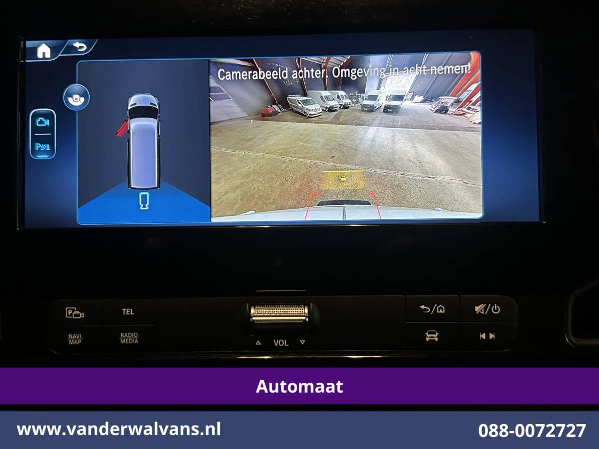 Mercedes-Benz Sprinter Mercedes-Benz Sprinter 317 CDI 170pk 9G-Tronic Automaat L2H2 Euro6 Airco | Camera | Navigatie | LED | Cruisecontrol | Stoelverwarming Chauffeursstoel, Parkeersensoren, Bijrijdersbank