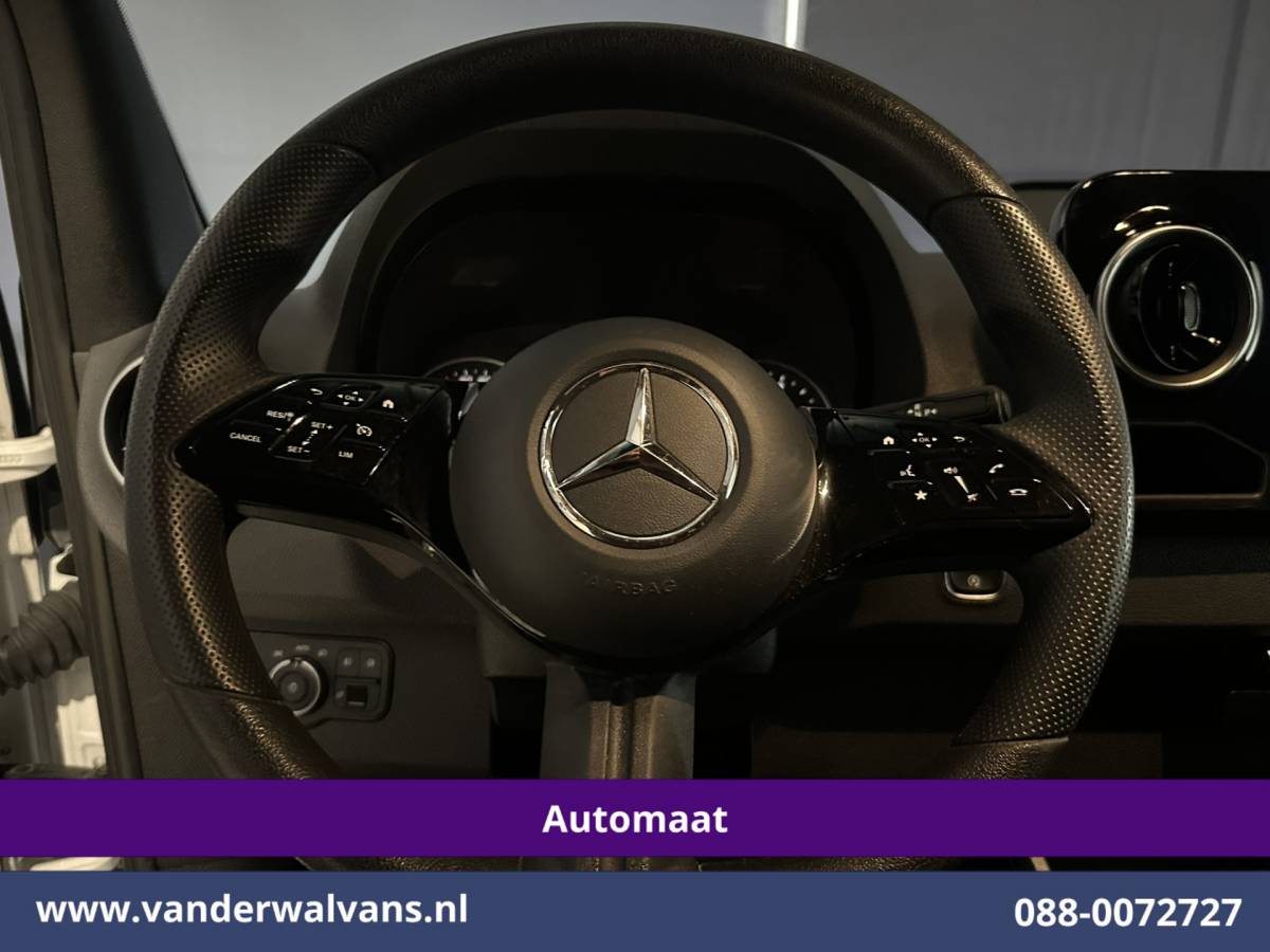 Mercedes-Benz Sprinter Mercedes-Benz Sprinter 317 CDI 170pk 9G-Tronic Automaat L2H2 Euro6 Airco | Camera | Navigatie | LED | Cruisecontrol | Stoelverwarming Chauffeursstoel, Parkeersensoren, Bijrijdersbank