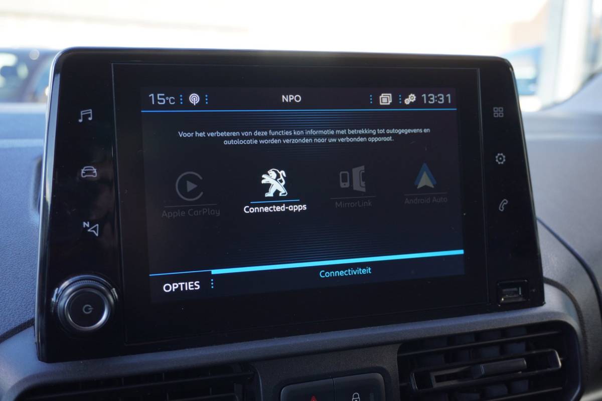 Peugeot Partner Peugeot Partner 1.6 BlueHDI Premium | 3 Zitter | Airco | 2020 | Nw Model | Vol opties | Inruil mogelijk