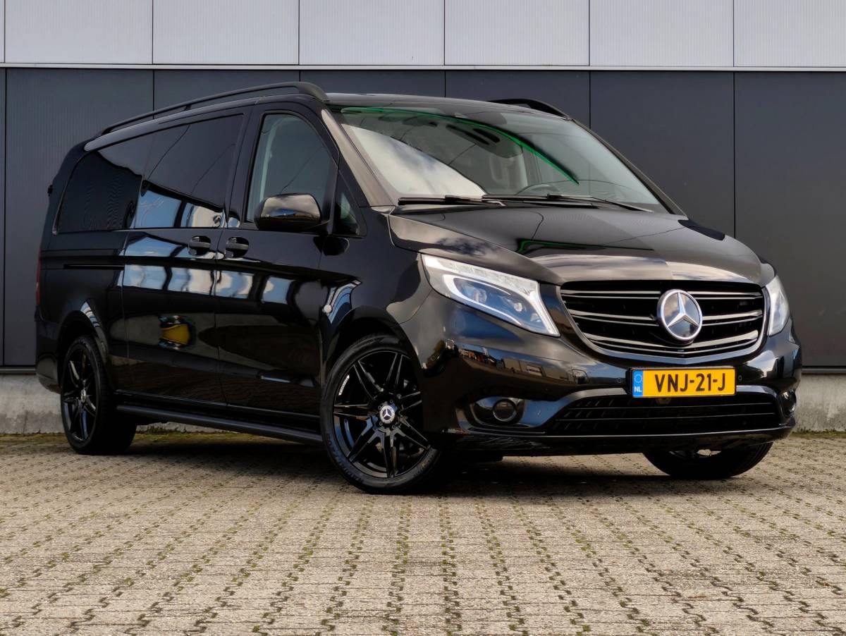 Mercedes-Benz Vito Mercedes Vito 114CDI XXL AUT DUBBELE CABINE 2X SCHUIFDEUR LED CRUISE M-BUX PDC CAMERA TREKHAAK STOELVERWARMING