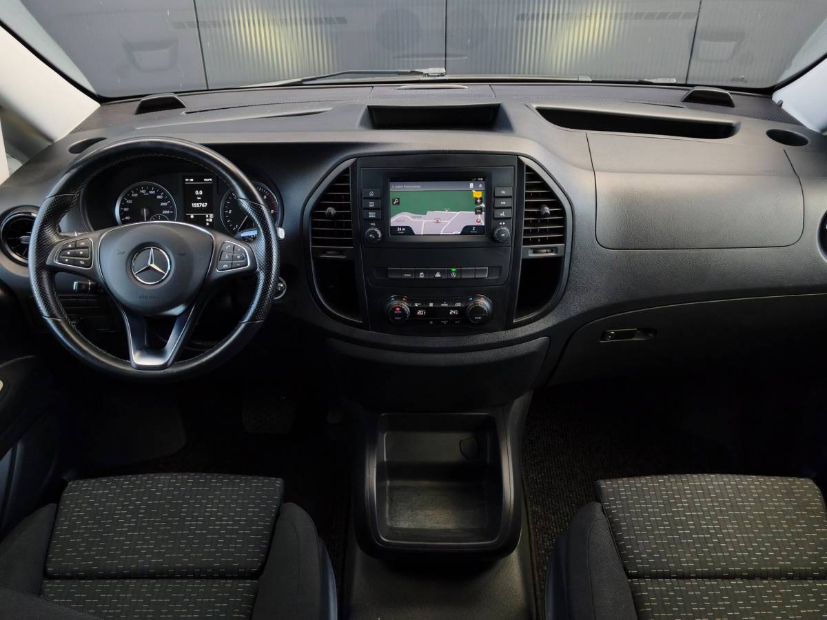 Mercedes-Benz Vito Mercedes Vito 114CDI XXL AUT DUBBELE CABINE 2X SCHUIFDEUR LED CRUISE M-BUX PDC CAMERA TREKHAAK STOELVERWARMING