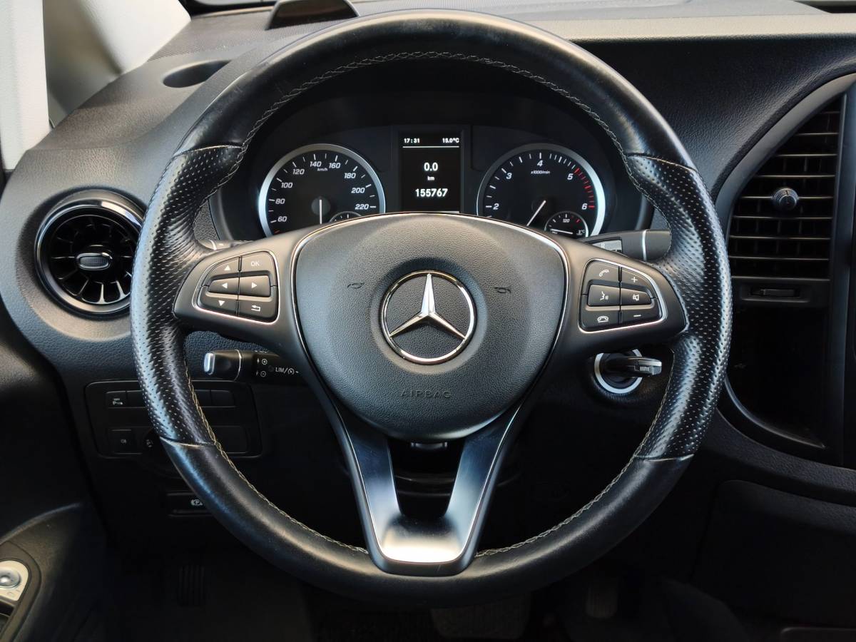Mercedes-Benz Vito Mercedes Vito 114CDI XXL AUT DUBBELE CABINE 2X SCHUIFDEUR LED CRUISE M-BUX PDC CAMERA TREKHAAK STOELVERWARMING