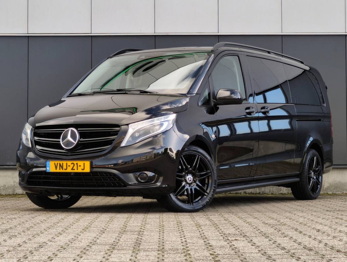 Mercedes-Benz Vito Mercedes Vito 114CDI XXL AUT DUBBELE CABINE 2X SCHUIFDEUR LED CRUISE M-BUX PDC CAMERA TREKHAAK STOELVERWARMING