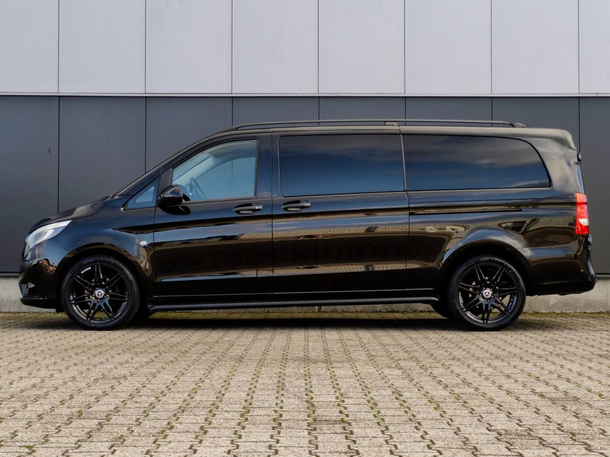 Mercedes-Benz Vito Mercedes Vito 114CDI XXL AUT DUBBELE CABINE 2X SCHUIFDEUR LED CRUISE M-BUX PDC CAMERA TREKHAAK STOELVERWARMING