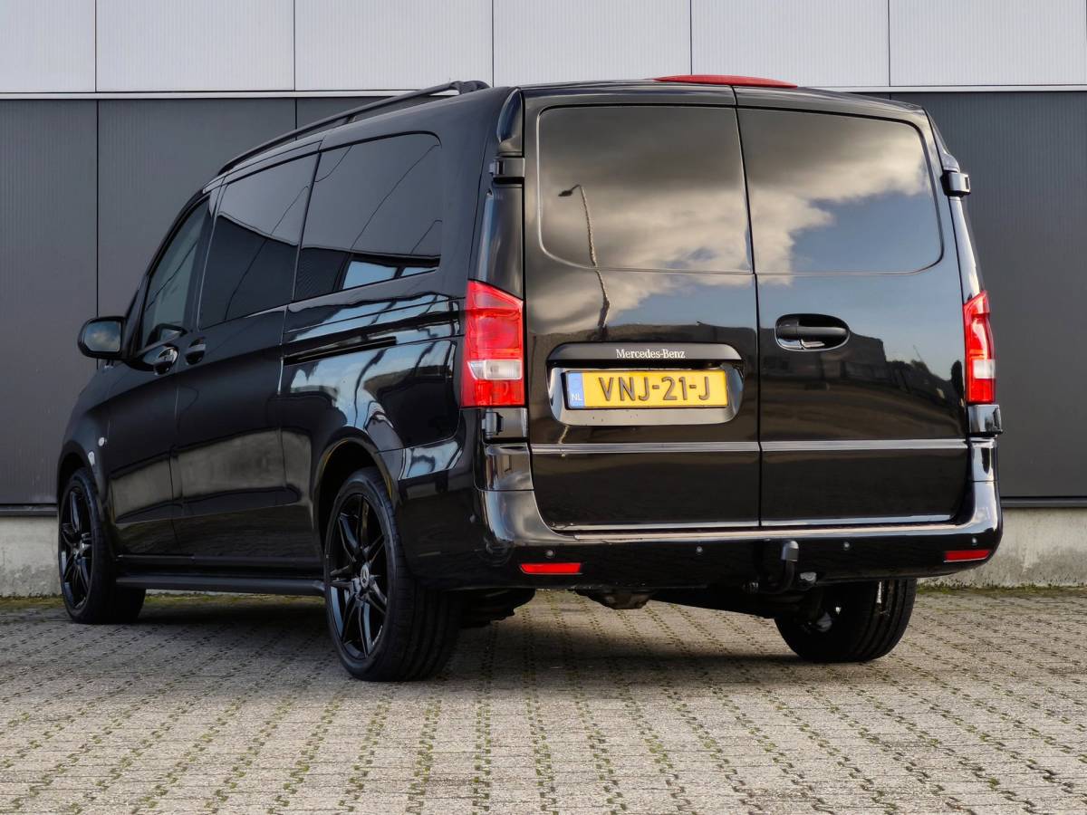 Mercedes-Benz Vito Mercedes Vito 114CDI XXL AUT DUBBELE CABINE 2X SCHUIFDEUR LED CRUISE M-BUX PDC CAMERA TREKHAAK STOELVERWARMING