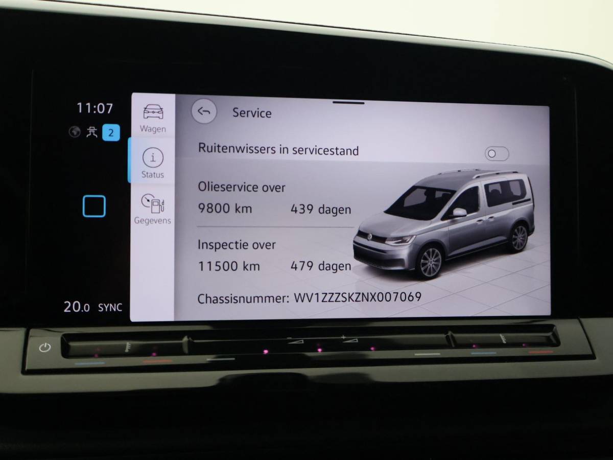 Volkswagen Caddy Volkswagen Caddy Cargo 2.0 TDI DSG AUT. 1st EDITION + VIRTUAL COCKPIT | ADAPTIVE CRUISE | TREKHAAK | LED
