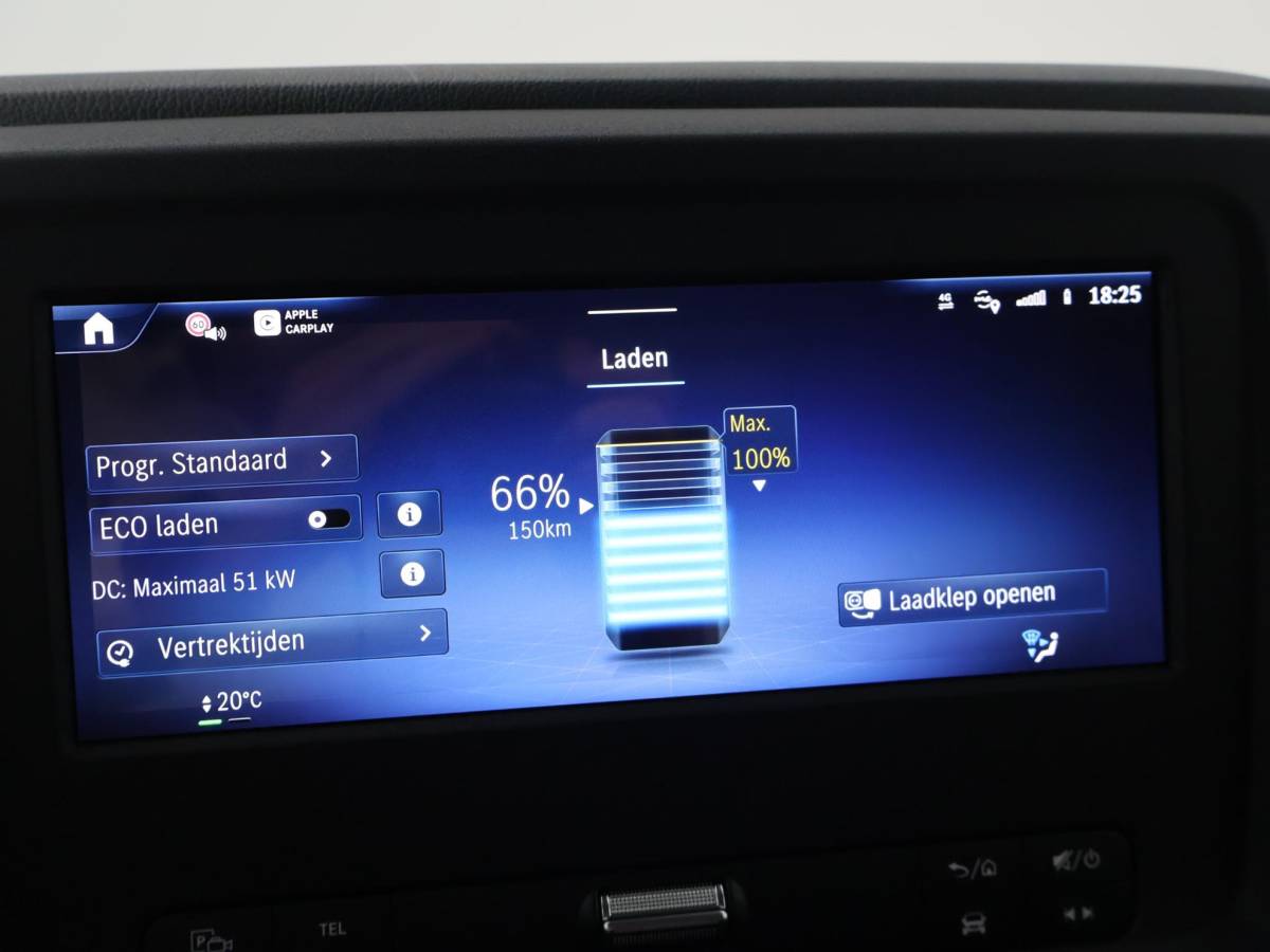 Mercedes-Benz eVito Mercedes-Benz eVito 112 L2 60 kWh *NIEUW* + 2 SCHUIFDEUREN | CAMERA | LMV | STOELVERW. | APPLE CARPLAY