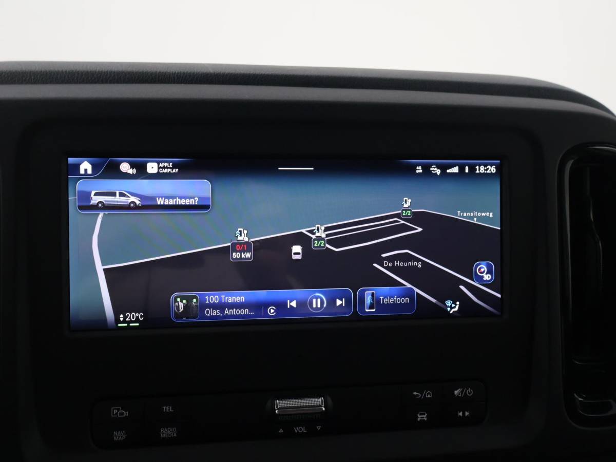 Mercedes-Benz eVito Mercedes-Benz eVito 112 L2 60 kWh *NIEUW* + 2 SCHUIFDEUREN | CAMERA | LMV | STOELVERW. | APPLE CARPLAY