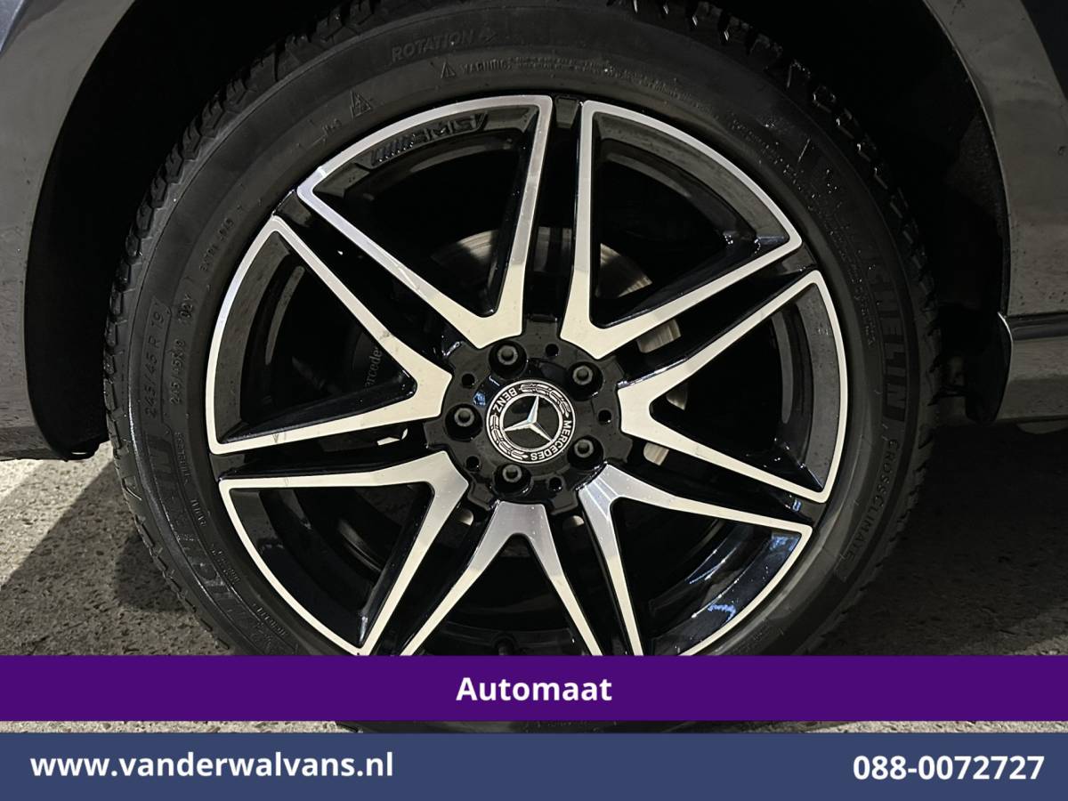 Mercedes-Benz V-Klasse Mercedes-Benz V-klasse 300d 237pk 9G-Tronic Automaat L3H1 Dubbele Cabine Euro6 Airco | 5-Zits | 2x elektrische zijdeur | Camera | Navigatie | LED, Leder, LM Velgen, Apple Carplay, Android Auto, Adaptieve Cruisecontrol, Stoelkoeling/verwarming, Elektrisch bedienbare achterklep, Parkeersensoren