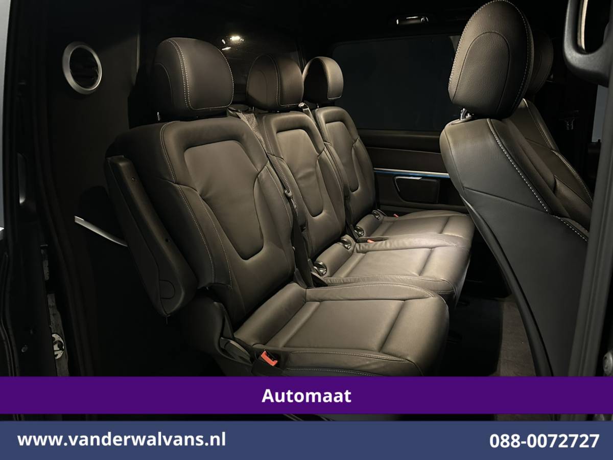 Mercedes-Benz V-Klasse Mercedes-Benz V-klasse 300d 237pk 9G-Tronic Automaat L3H1 Dubbele Cabine Euro6 Airco | 5-Zits | 2x elektrische zijdeur | Camera | Navigatie | LED, Leder, LM Velgen, Apple Carplay, Android Auto, Adaptieve Cruisecontrol, Stoelkoeling/verwarming, Elektrisch bedienbare achterklep, Parkeersensoren