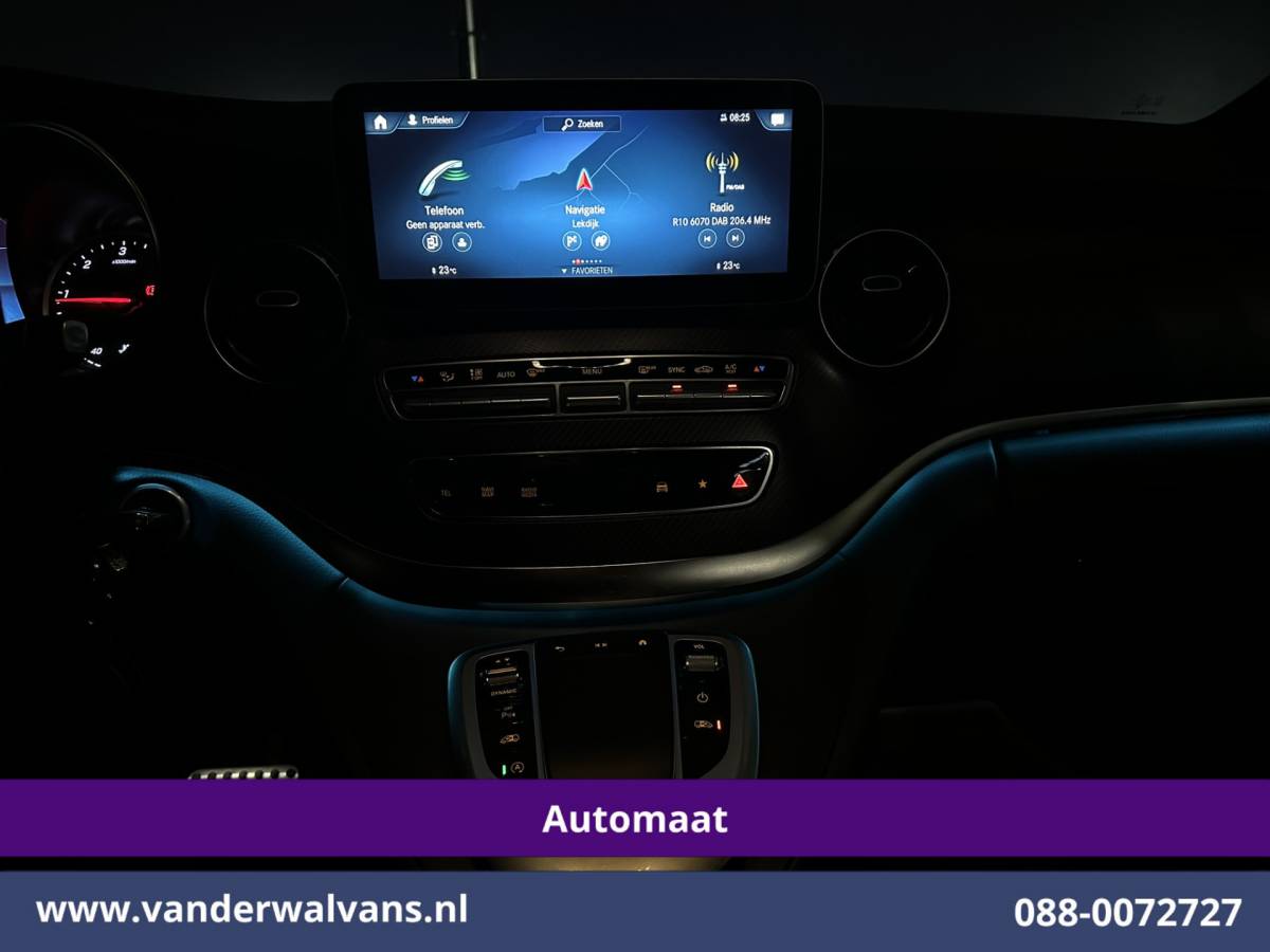 Mercedes-Benz V-Klasse Mercedes-Benz V-klasse 300d 237pk 9G-Tronic Automaat L3H1 Dubbele Cabine Euro6 Airco | 5-Zits | 2x elektrische zijdeur | Camera | Navigatie | LED, Leder, LM Velgen, Apple Carplay, Android Auto, Adaptieve Cruisecontrol, Stoelkoeling/verwarming, Elektrisch bedienbare achterklep, Parkeersensoren