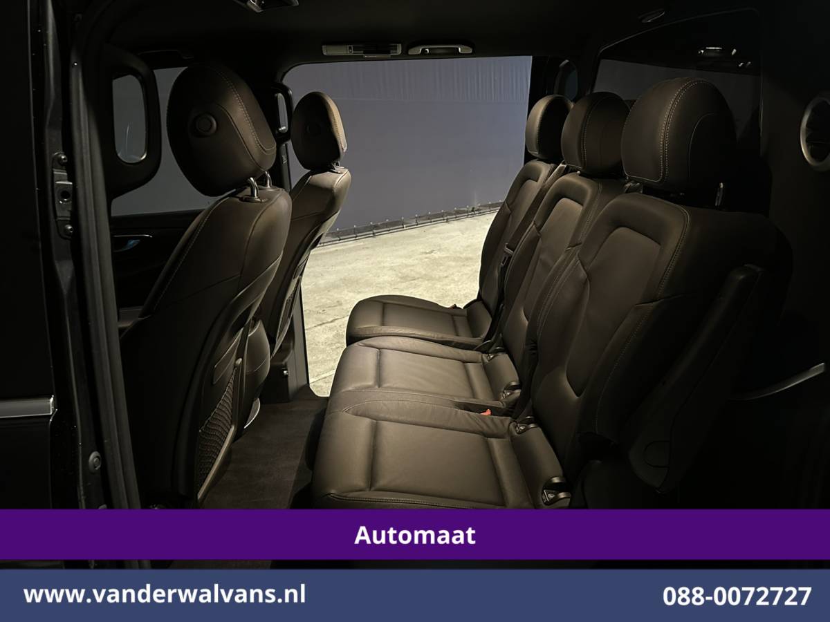 Mercedes-Benz V-Klasse Mercedes-Benz V-klasse 300d 237pk 9G-Tronic Automaat L3H1 Dubbele Cabine Euro6 Airco | 5-Zits | 2x elektrische zijdeur | Camera | Navigatie | LED, Leder, LM Velgen, Apple Carplay, Android Auto, Adaptieve Cruisecontrol, Stoelkoeling/verwarming, Elektrisch bedienbare achterklep, Parkeersensoren