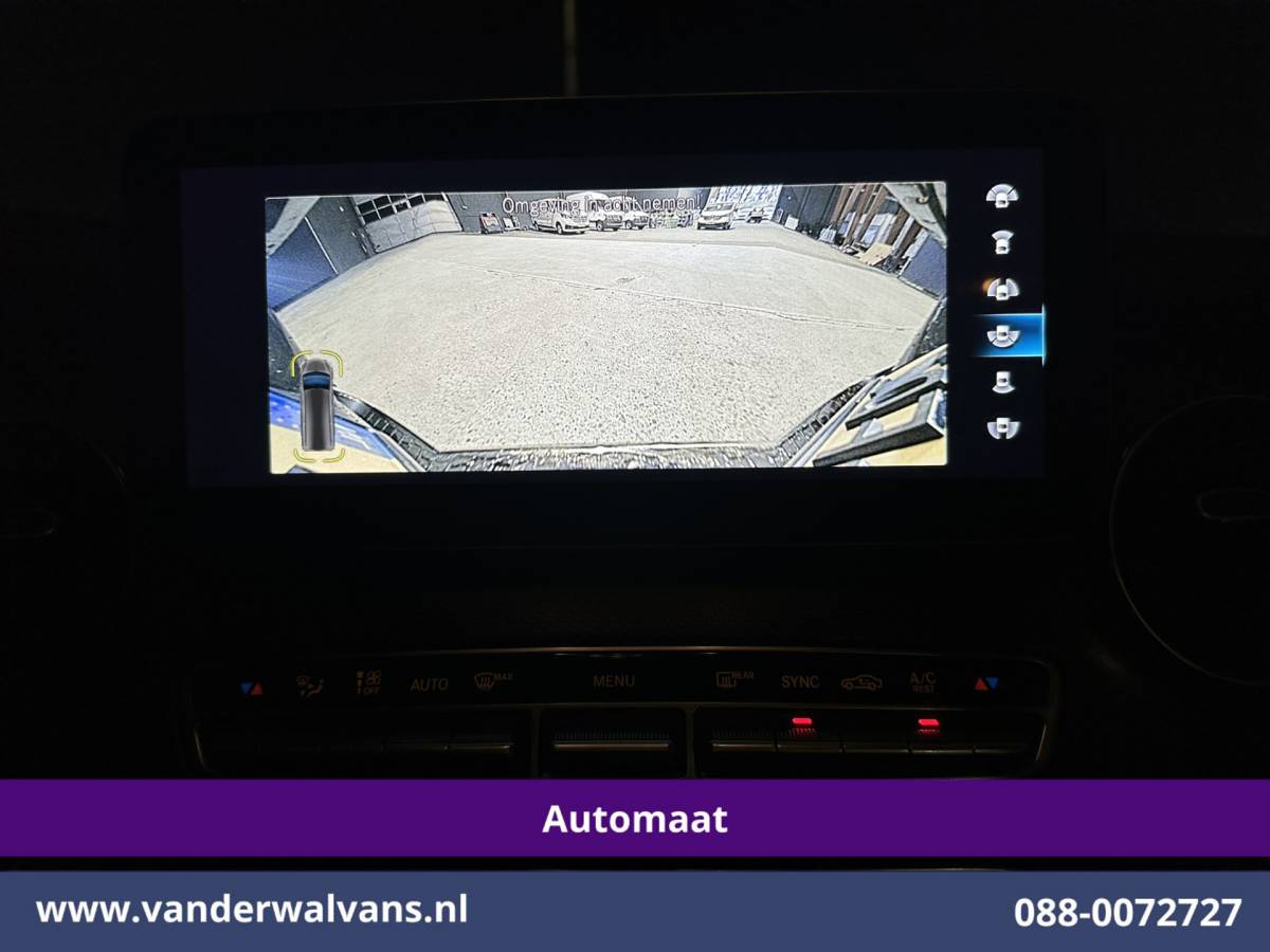 Mercedes-Benz V-Klasse Mercedes-Benz V-klasse 300d 237pk 9G-Tronic Automaat L3H1 Dubbele Cabine Euro6 Airco | 5-Zits | 2x elektrische zijdeur | Camera | Navigatie | LED, Leder, LM Velgen, Apple Carplay, Android Auto, Adaptieve Cruisecontrol, Stoelkoeling/verwarming, Elektrisch bedienbare achterklep, Parkeersensoren