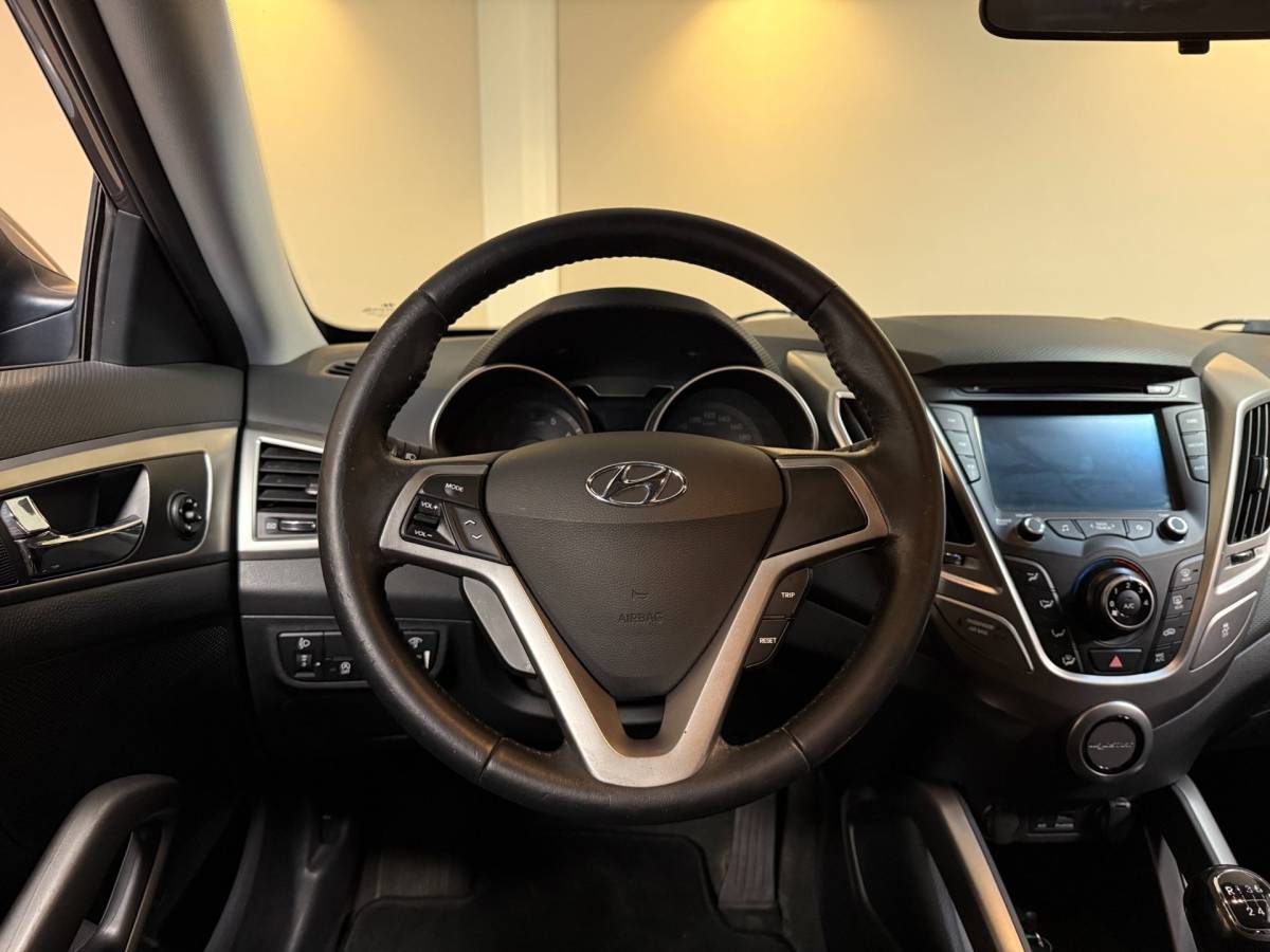 Hyundai Veloster Hyundai Veloster 1.6 GDI i-Motion *140Pk!* All-seasons|LED|17”|Airco|Elektr.Pakket|Autom.Ruitenwissers|Isofix|Betrouwbaar!