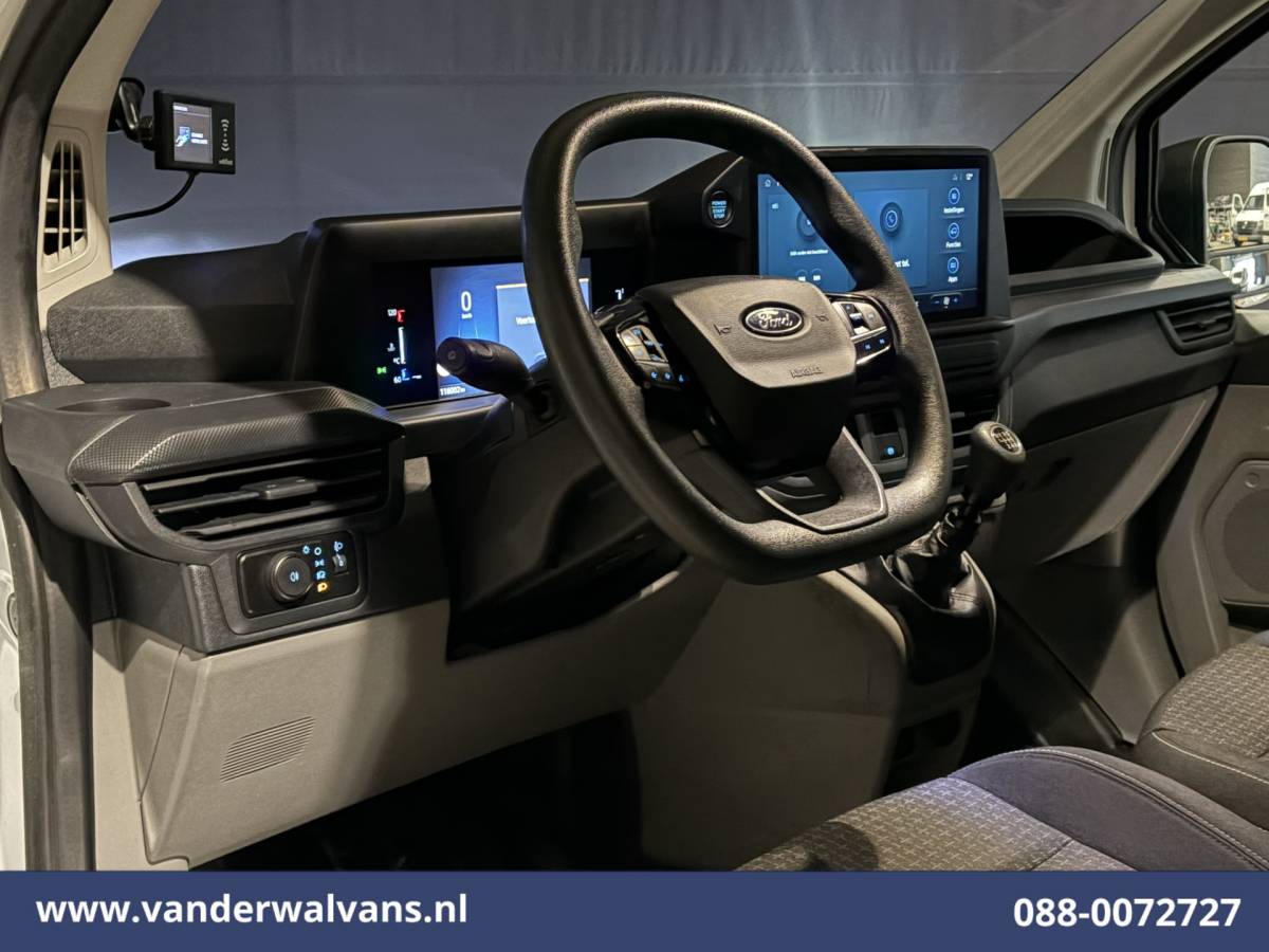 Ford Transit Custom Ford Transit Custom 2.0 TDCI L2H1 Euro6 Airco | Camera | LED | Apple Carplay | Cruisecontrol Android Auto, Verwarmde voorruit, Parkeersensoren, Bijrijdersbank