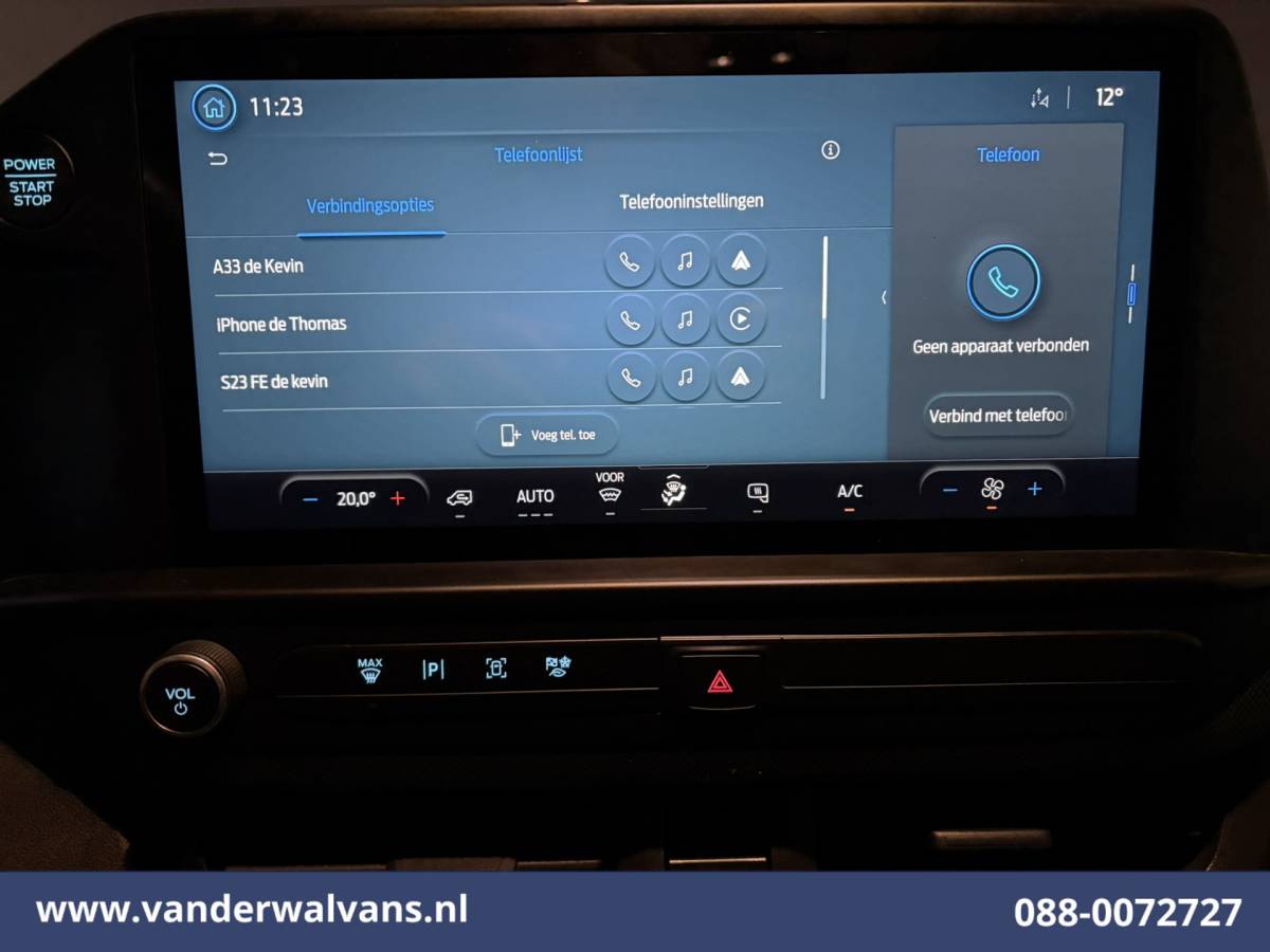 Ford Transit Custom Ford Transit Custom 2.0 TDCI L2H1 Euro6 Airco | Camera | LED | Apple Carplay | Cruisecontrol Android Auto, Verwarmde voorruit, Parkeersensoren, Bijrijdersbank