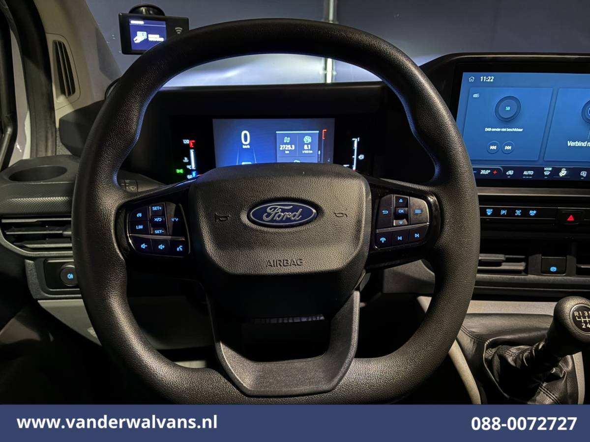 Ford Transit Custom Ford Transit Custom 2.0 TDCI L2H1 Euro6 Airco | Camera | LED | Apple Carplay | Cruisecontrol Android Auto, Verwarmde voorruit, Parkeersensoren, Bijrijdersbank