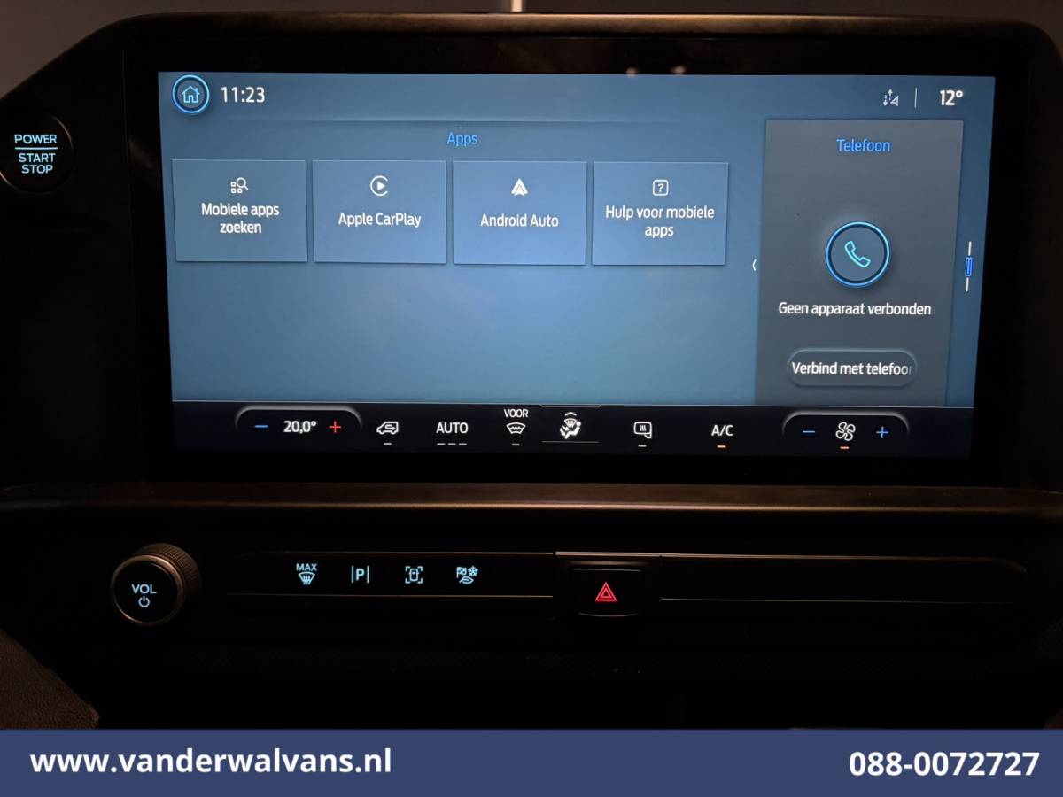 Ford Transit Custom Ford Transit Custom 2.0 TDCI L2H1 Euro6 Airco | Camera | LED | Apple Carplay | Cruisecontrol Android Auto, Verwarmde voorruit, Parkeersensoren, Bijrijdersbank