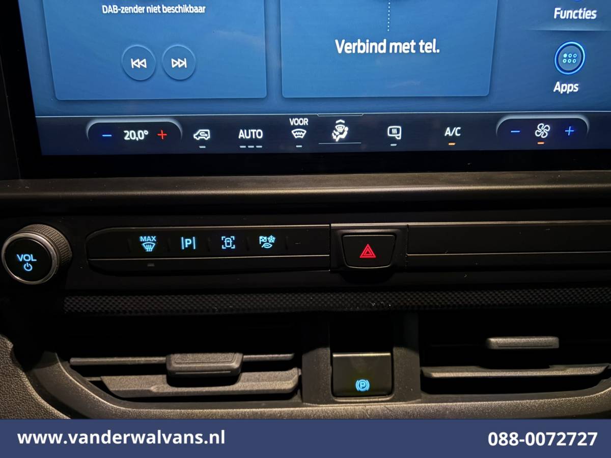 Ford Transit Custom Ford Transit Custom 2.0 TDCI L2H1 Euro6 Airco | Camera | LED | Apple Carplay | Cruisecontrol Android Auto, Verwarmde voorruit, Parkeersensoren, Bijrijdersbank