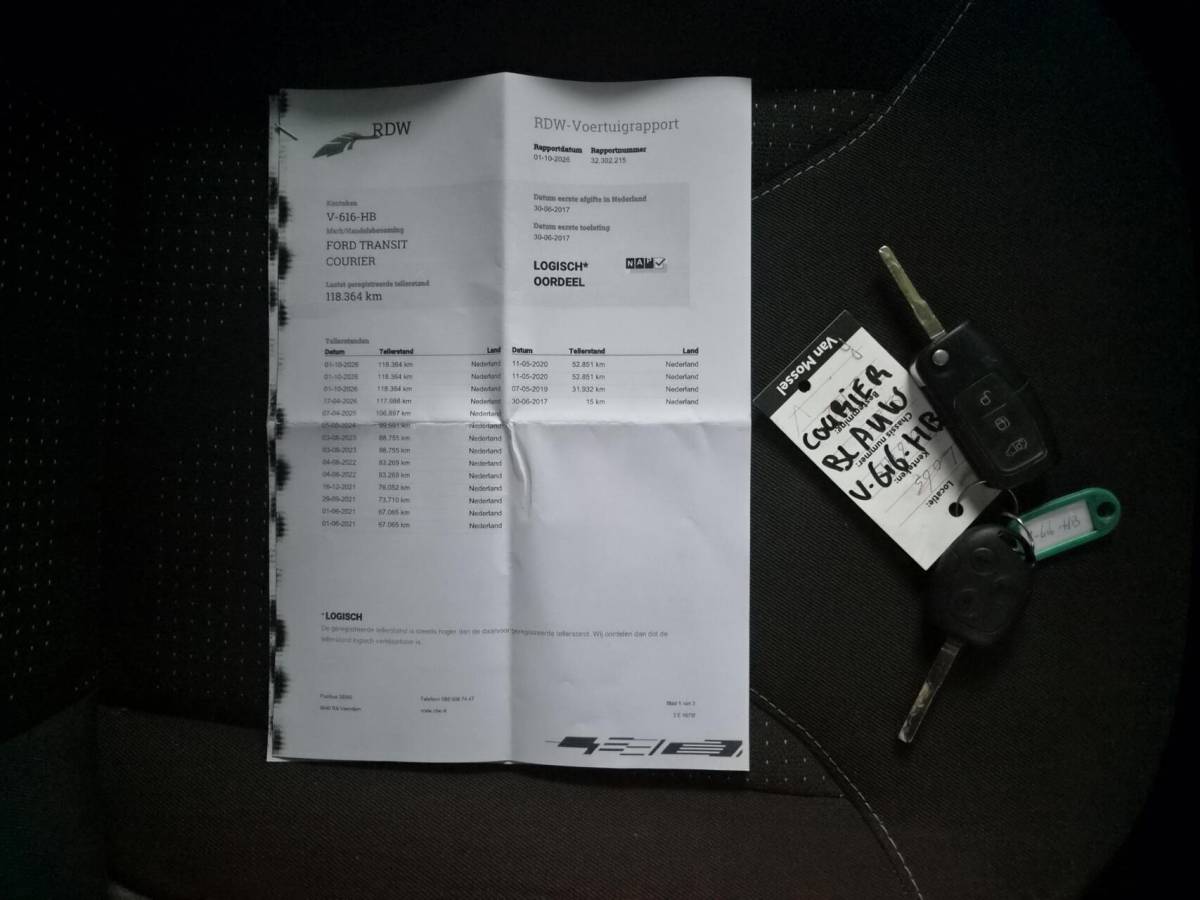 Ford Transit Courier Ford Transit Courier 1.5 TDCI Airco Navi Cruise EU 6