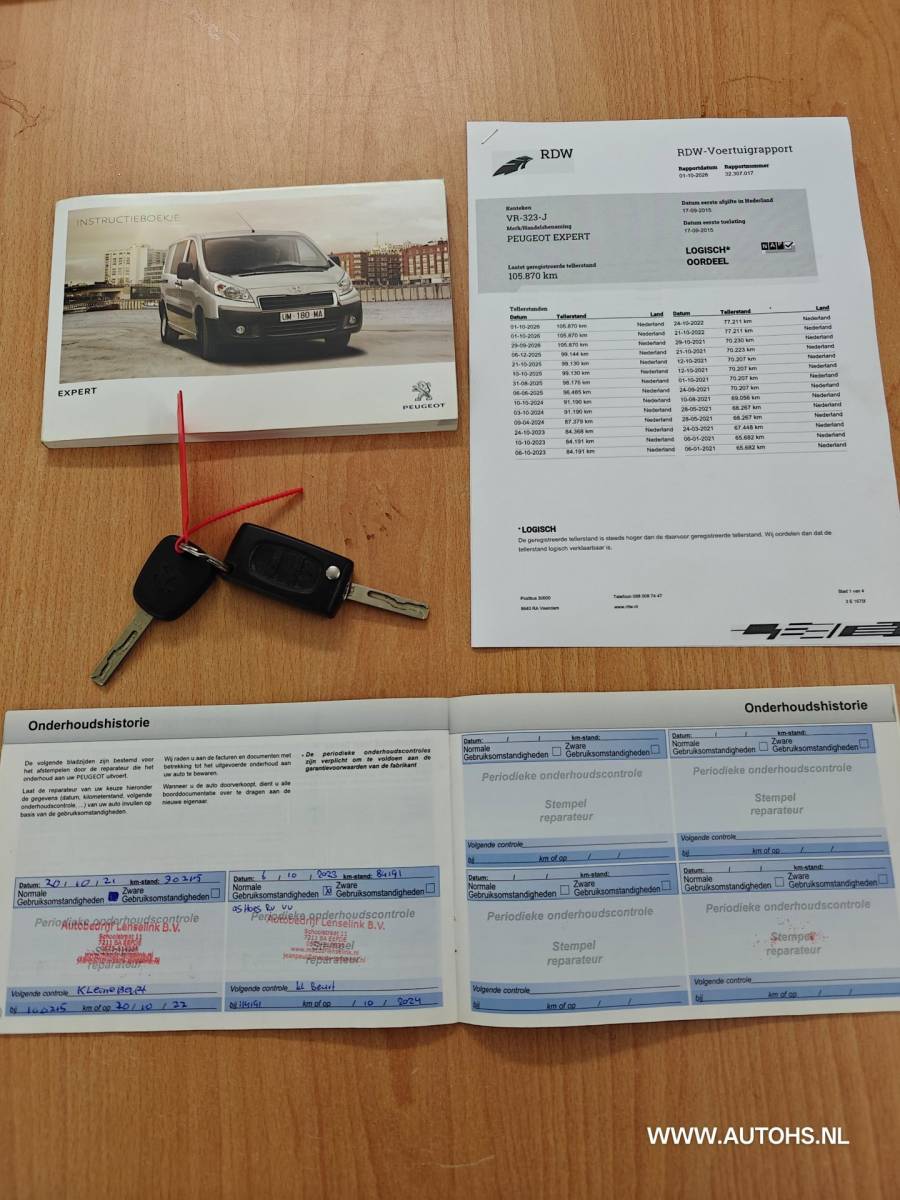 Peugeot Expert Peugeot Expert 229 1.6 HDI L2H1 , Lang , Airco , Apk okt. 2027 , nette bus