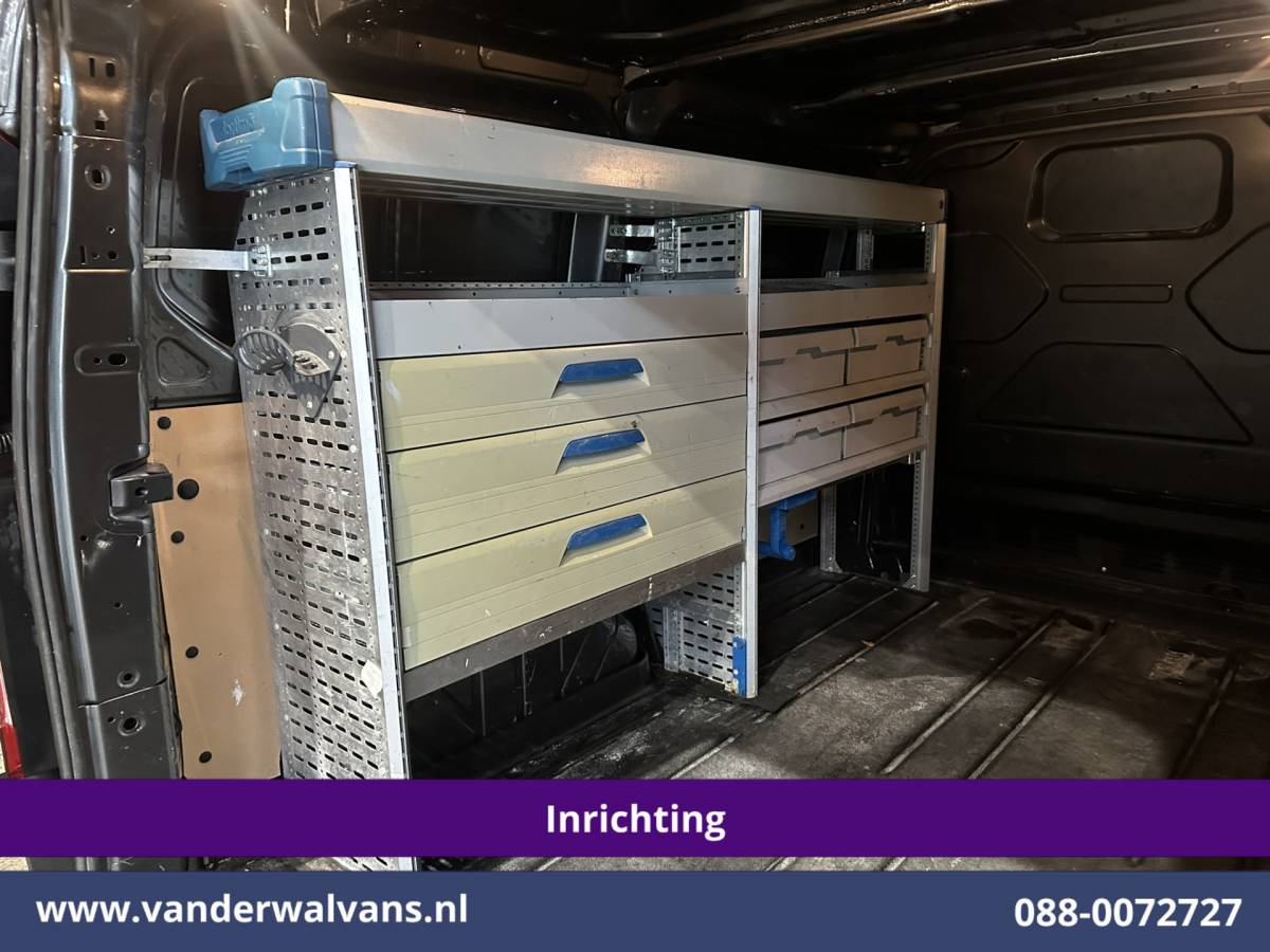 Ford Transit Custom Ford Transit Custom 2.0 TDCI L1H1 Inrichting Euro6 Airco | Camera | LED | Cruisecontrol | Verwarmde voorruit Parkeersensoren, Bijrijdersbank