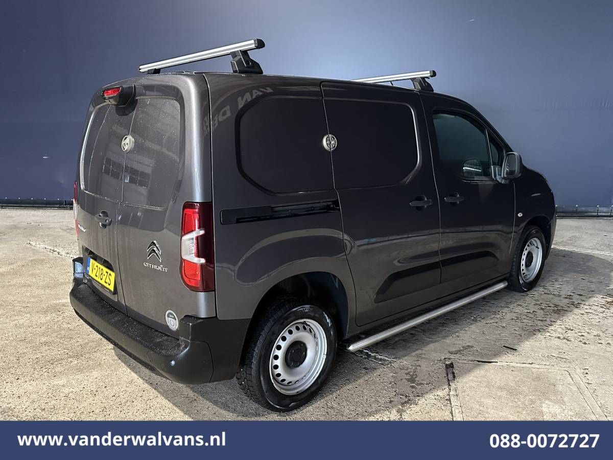 Citroën Berlingo Citroën Berlingo 1.6 BlueHDI 100pk L1H1 Euro6 Airco | Navigatie | Apple Carplay | Cruisecontrol | Sidebars Dakdragers, Android Auto, Parkeersensoren, Zijdeur