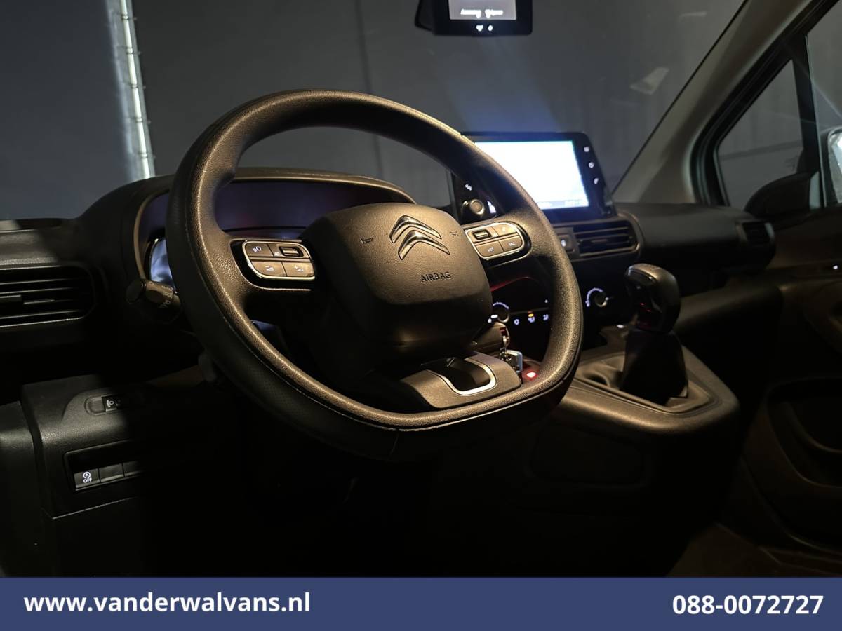 Citroën Berlingo Citroën Berlingo 1.6 BlueHDI 100pk L1H1 Euro6 Airco | Navigatie | Apple Carplay | Cruisecontrol | Sidebars Dakdragers, Android Auto, Parkeersensoren, Zijdeur