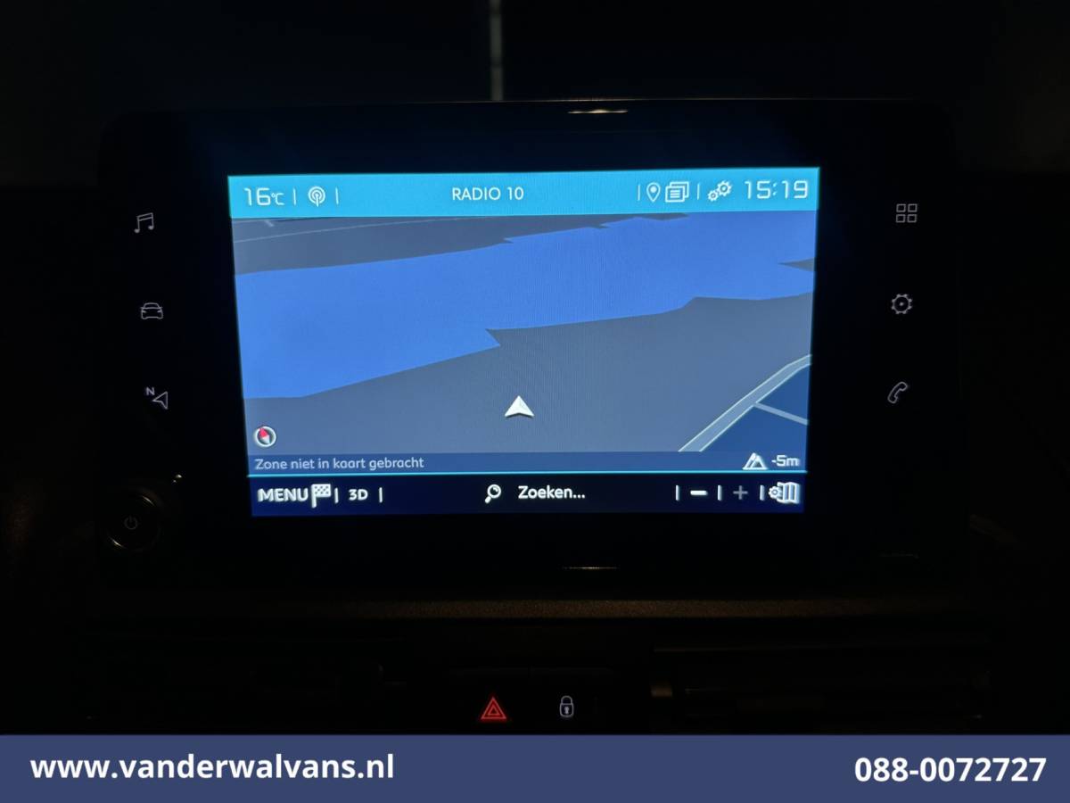Citroën Berlingo Citroën Berlingo 1.6 BlueHDI 100pk L1H1 Euro6 Airco | Navigatie | Apple Carplay | Cruisecontrol | Sidebars Dakdragers, Android Auto, Parkeersensoren, Zijdeur