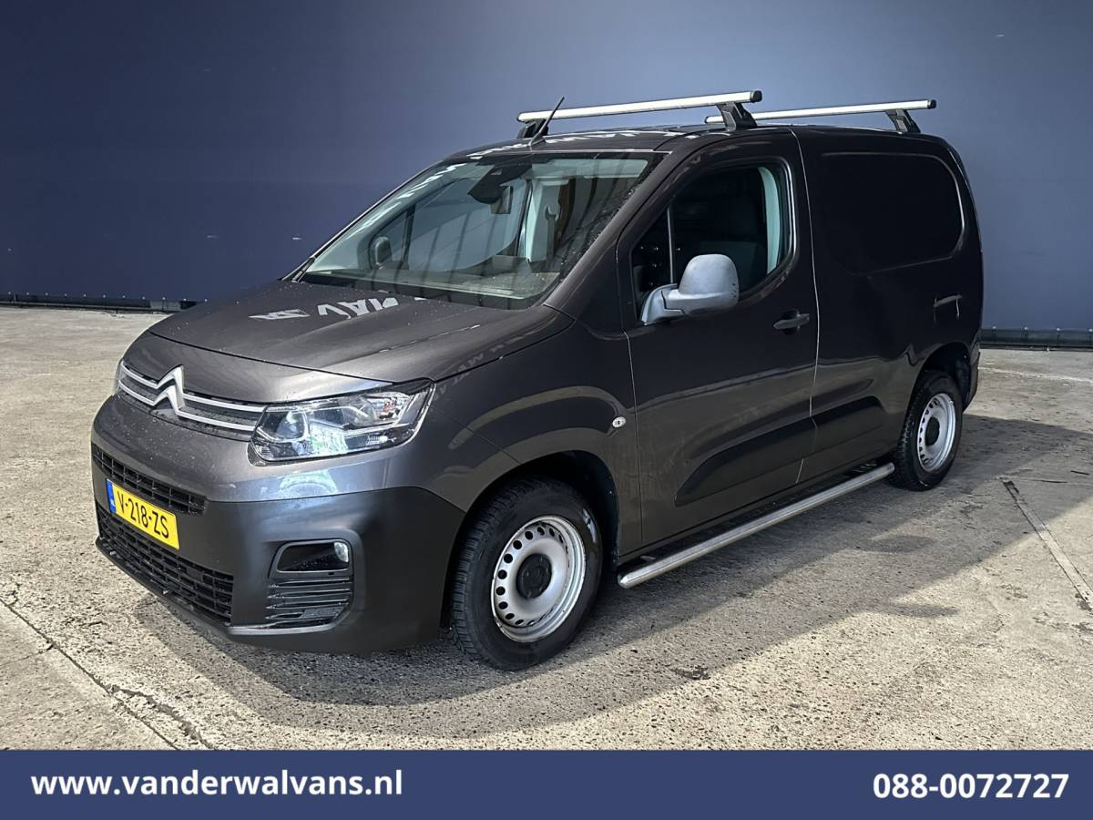 Citroën Berlingo Citroën Berlingo 1.6 BlueHDI 100pk L1H1 Euro6 Airco | Navigatie | Apple Carplay | Cruisecontrol | Sidebars Dakdragers, Android Auto, Parkeersensoren, Zijdeur
