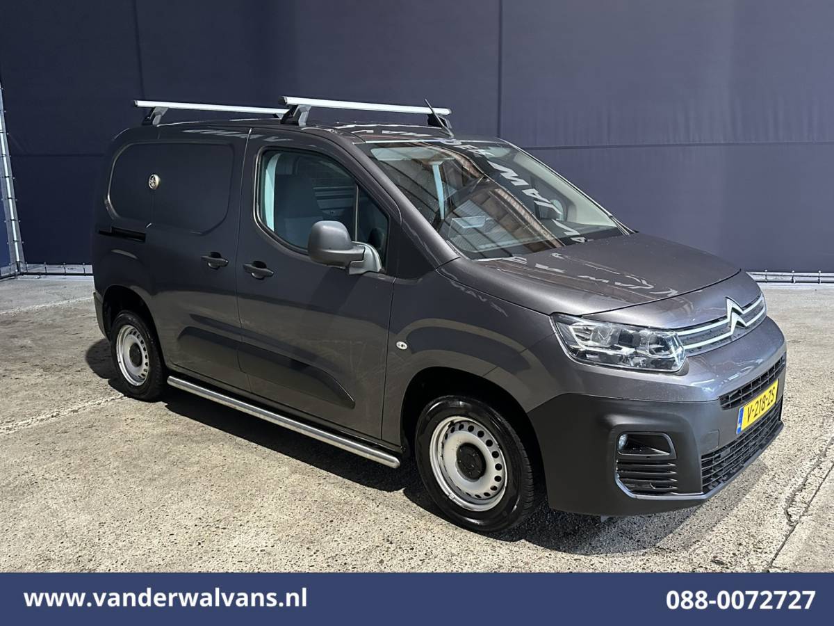 Citroën Berlingo Citroën Berlingo 1.6 BlueHDI 100pk L1H1 Euro6 Airco | Navigatie | Apple Carplay | Cruisecontrol | Sidebars Dakdragers, Android Auto, Parkeersensoren, Zijdeur