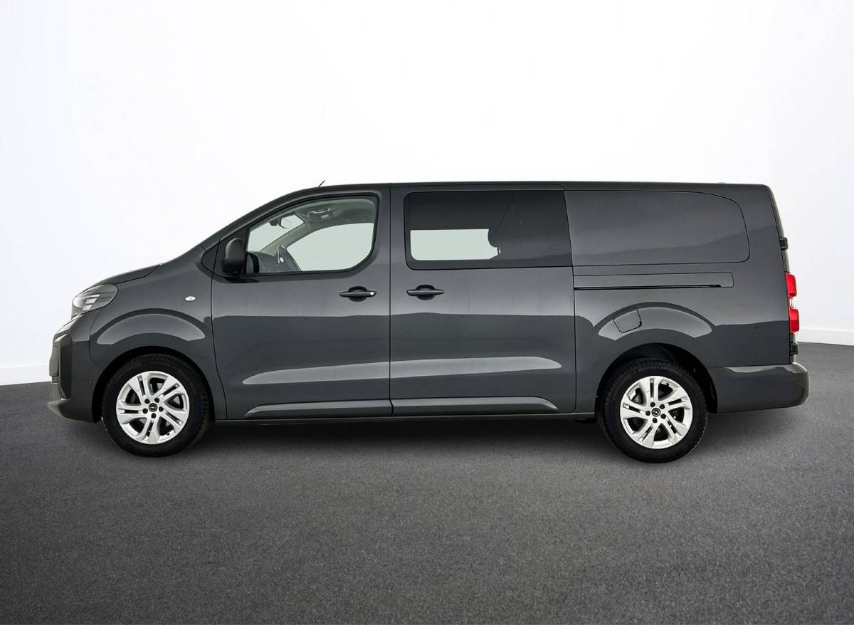 Opel Vivaro Opel Vivaro 2.0 180PK L3 Automaat Dubbele Cabine 2 schuifdeuren Android Auto/Apple CarPlay Navigatie Keyless Entry&Start Climate Control Camera Cruise Control Houten afwerking laadruimte Trekhaak lichtmetalen velgen